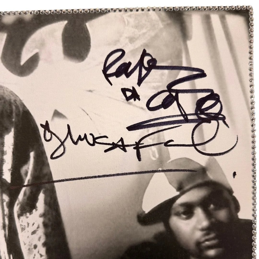Ghostface Killah and Raekwon Signed Canvas Photograph, image 2