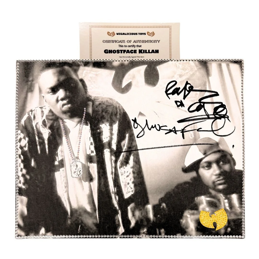 Ghostface Killah and Raekwon Signed Canvas Photograph, image 3