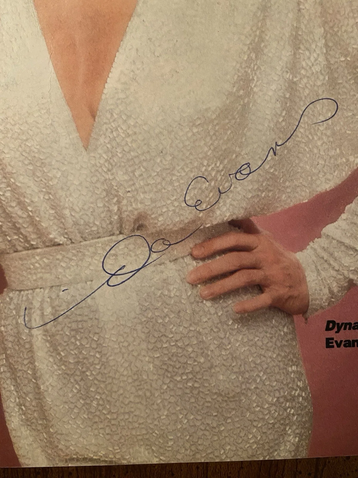 Linda Evans — Linda Evans Signed Autographed People Magazine With COA Dynasty, image 2