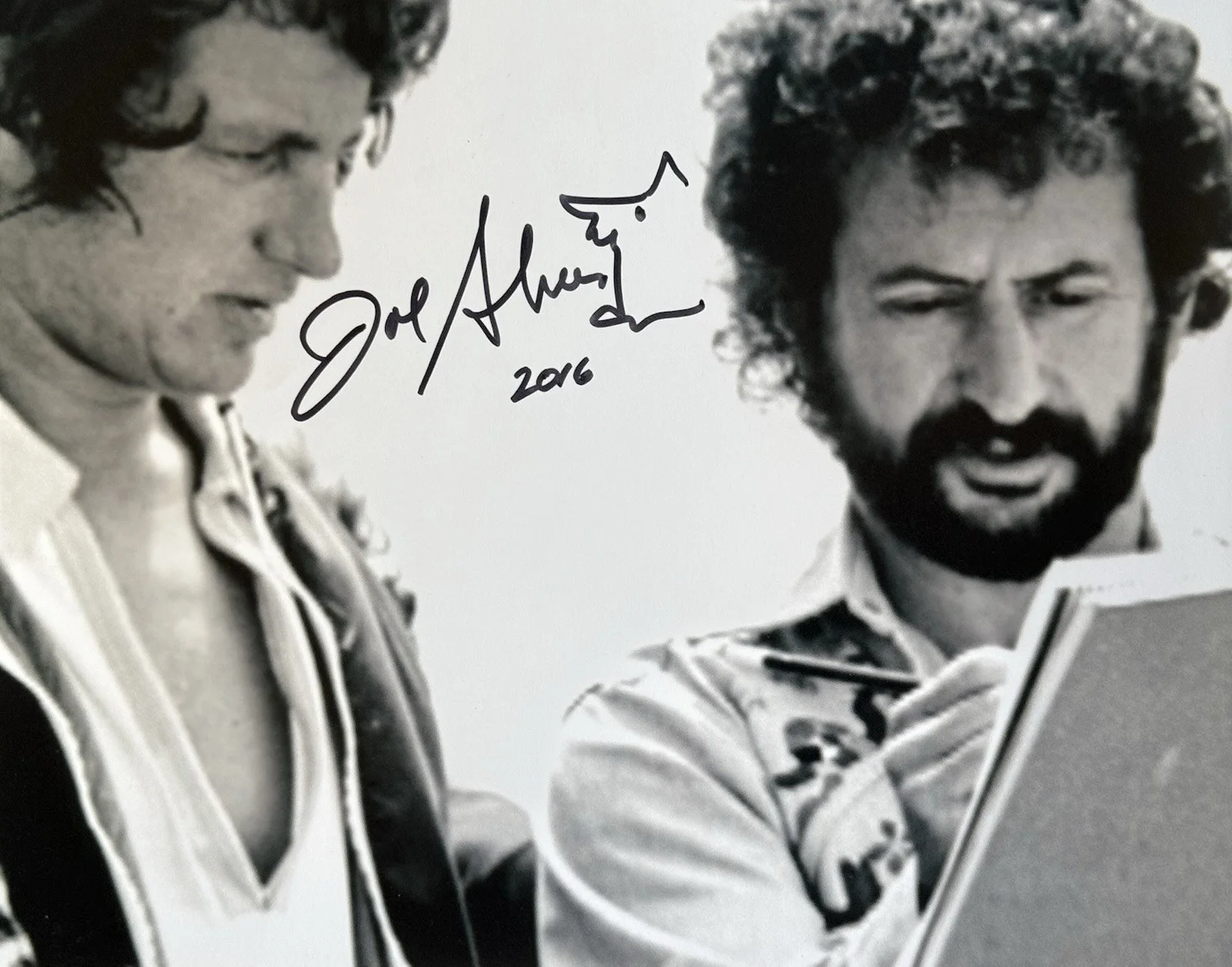 Joe Alves — Joe Alves SIGNED AUTOGRAPH JAWS Crew FX Legend 8x10 50th Anniversary K9 COA