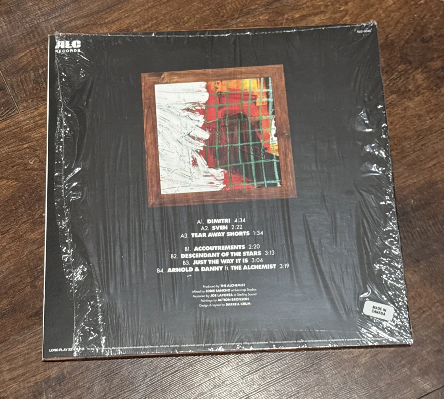 Action Bronson & the Alchemist Lamb Over Rice SIGNED White Vinyl /1500 3x Insert, изображение 4