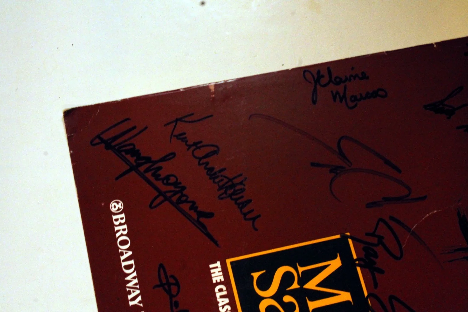 MISS SAIGON Window Card Broadway Theatre CAST AUTOGRAPHED HAND SIGNED, image 5