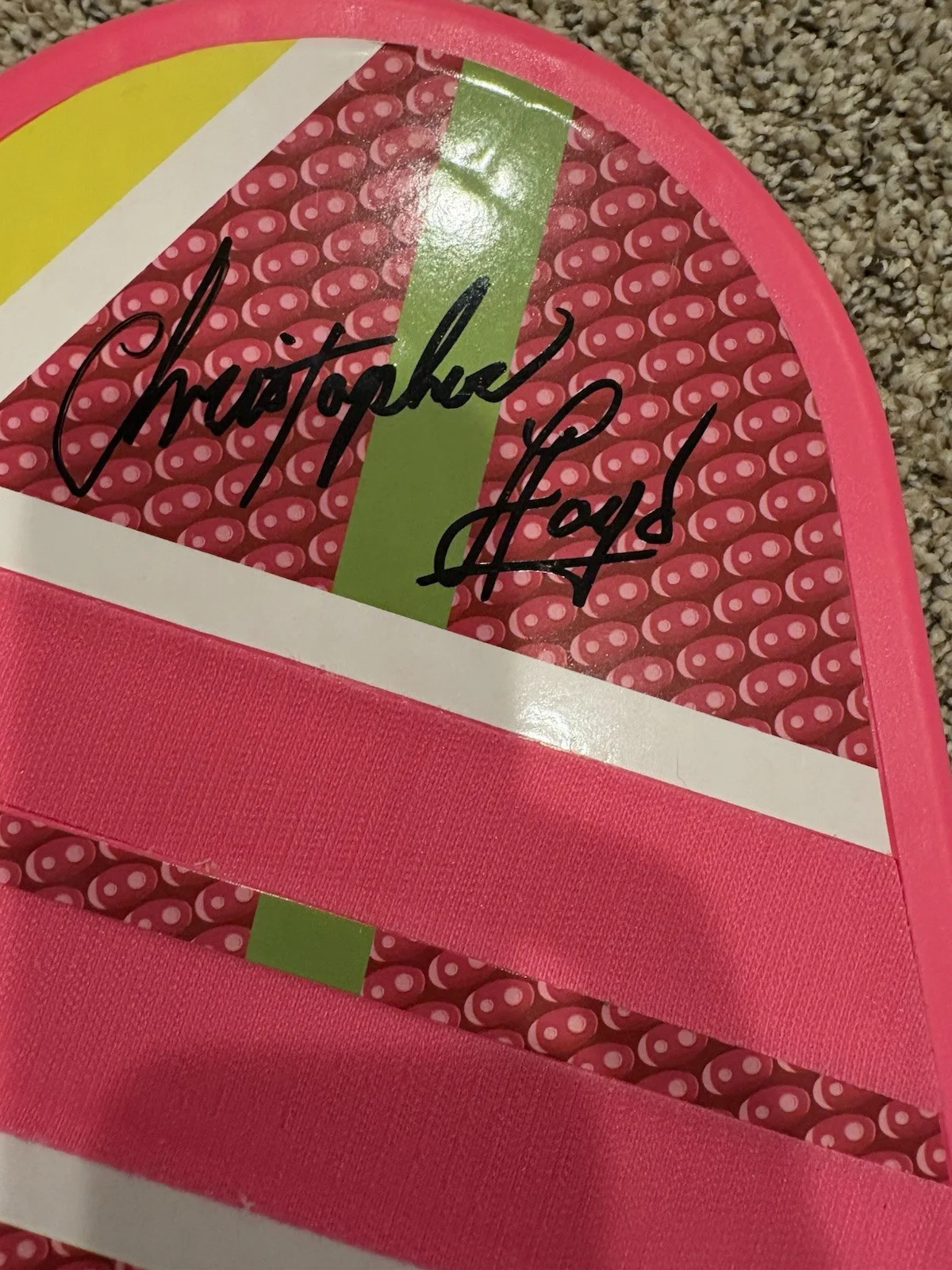 Michael J Fox — 2025 Leaf Red Carpet BACK TO THE FUTURE Auto Hoverboard - MICHAEL J FOX, 7 Autos, image 2