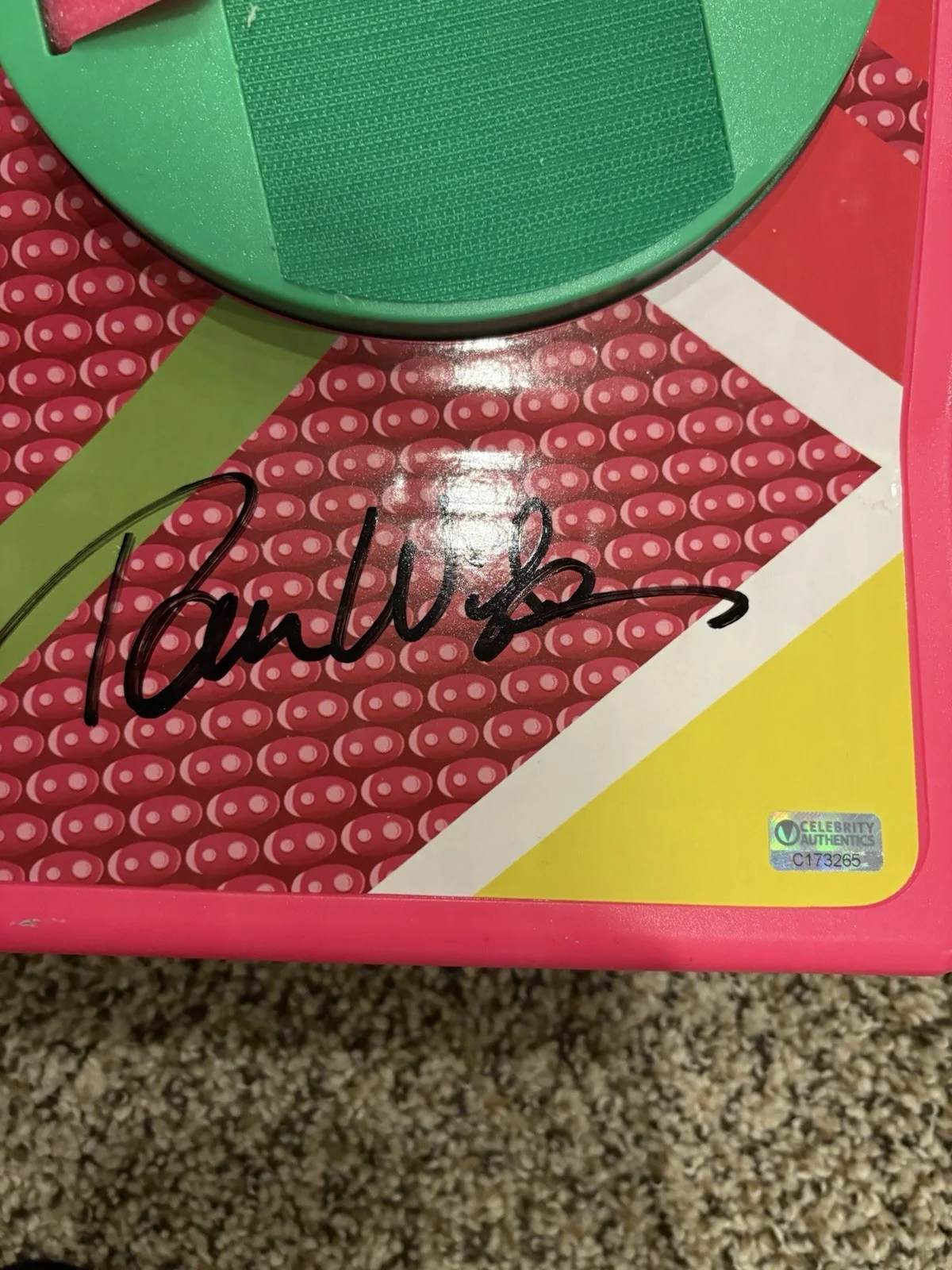 Michael J Fox — 2025 Leaf Red Carpet BACK TO THE FUTURE Auto Hoverboard - MICHAEL J FOX, 7 Autos, image 5