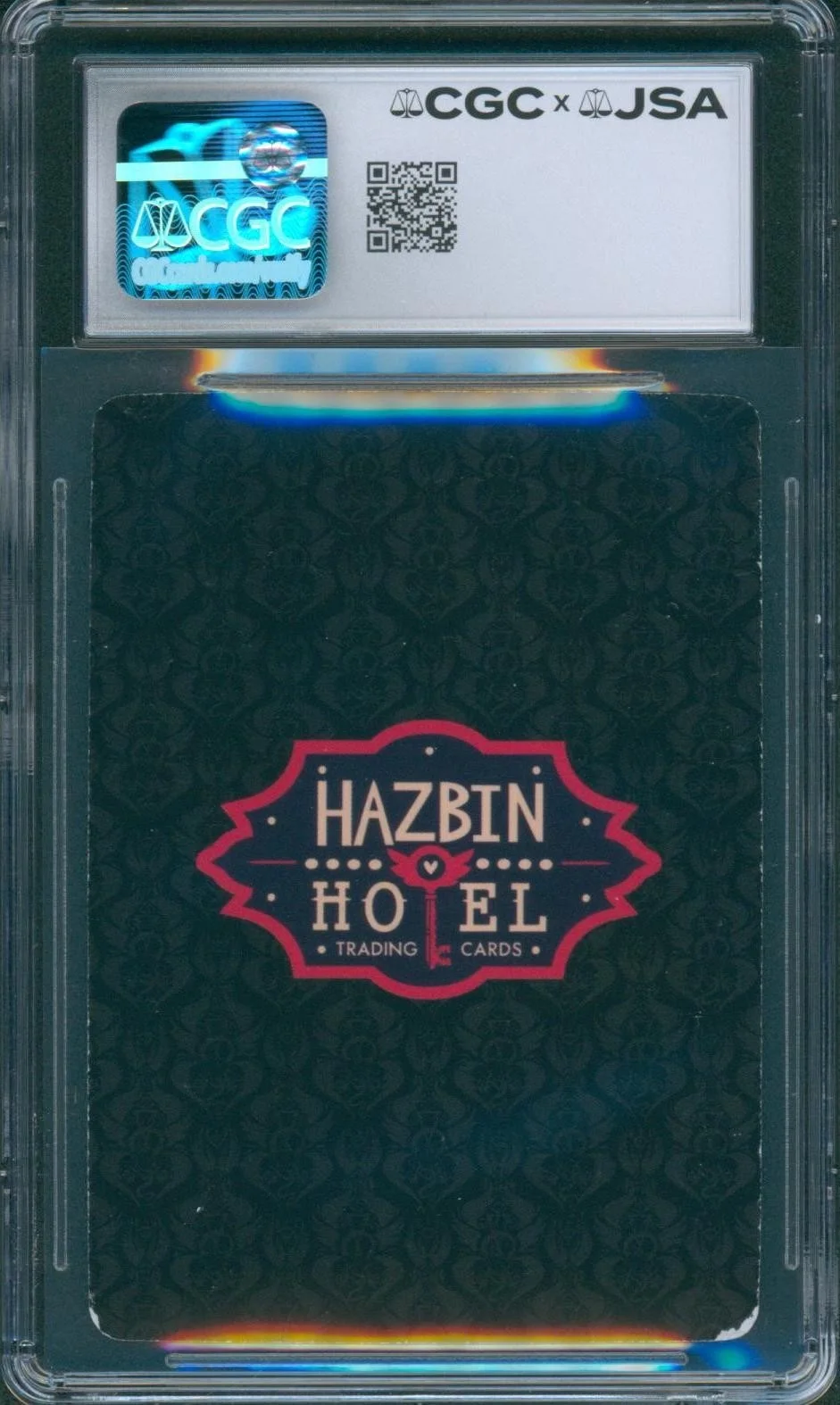 Leslie Kritzer — Leslie Kritzer Signed Card Hazbin Hotel Rosie Authentic Autograph CGC x JSA SLAB, изображение 2