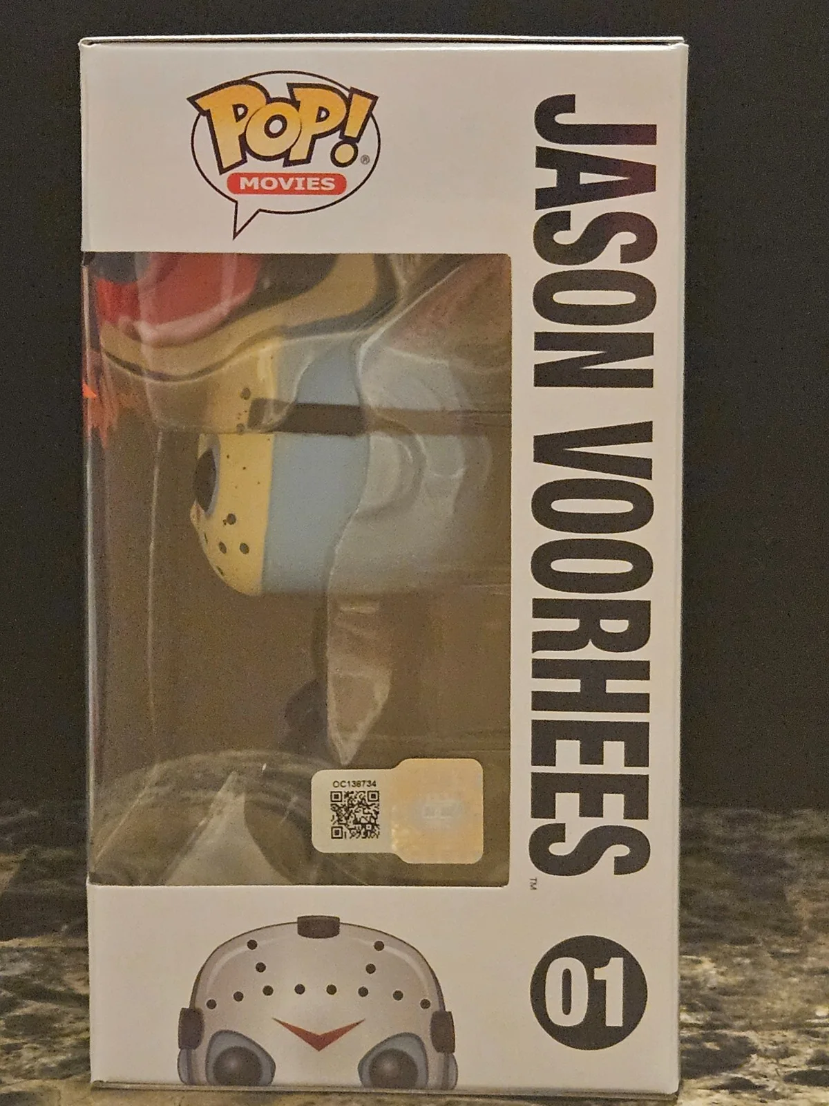 Schuyler White — Schuyler White Signed Friday 13th Jason Voorhees Funko Pop #01 OCCM COA, image 2