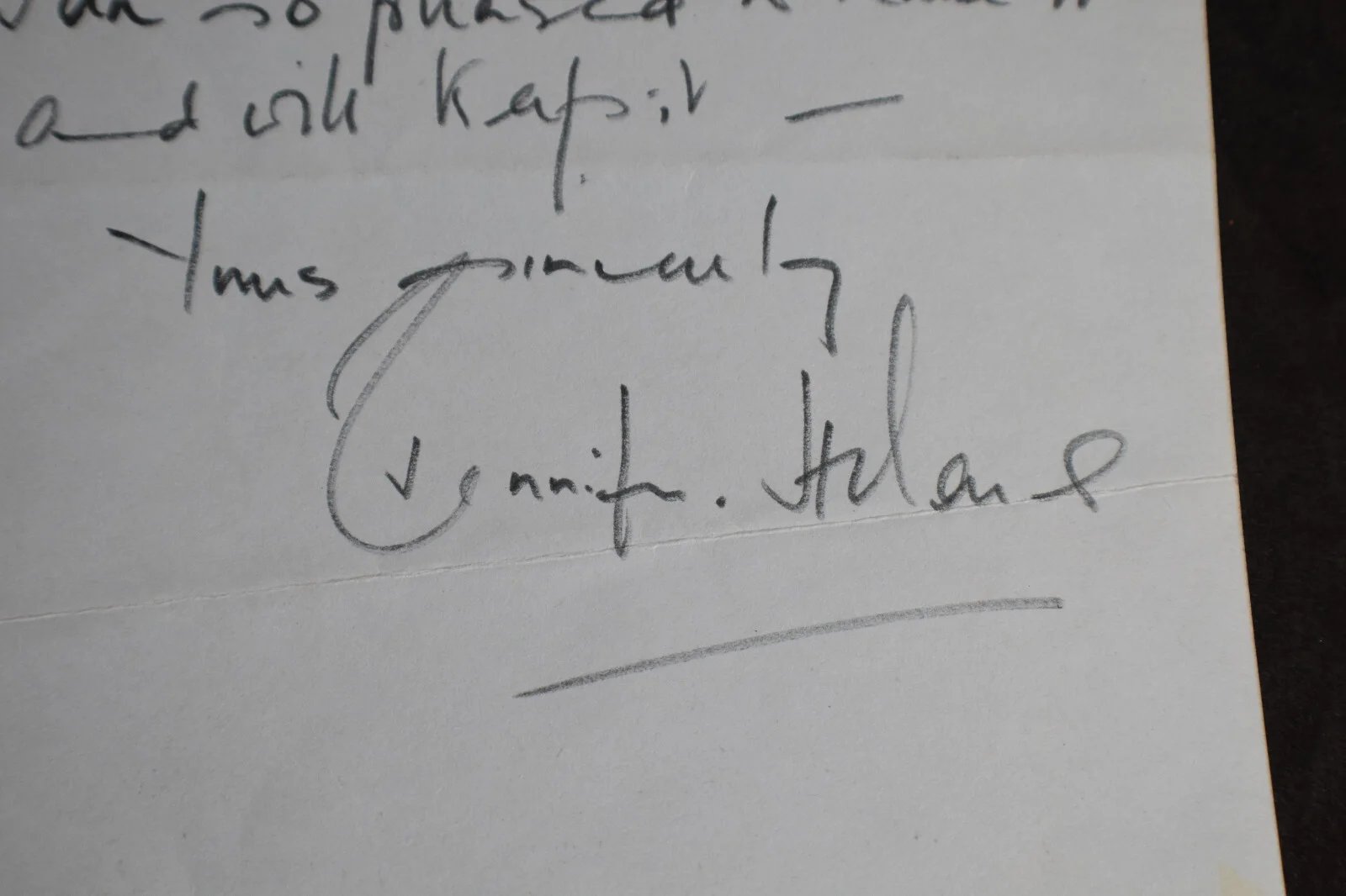 *SIGNED* Jennifer Hilary from The Shubert Theater, image 3