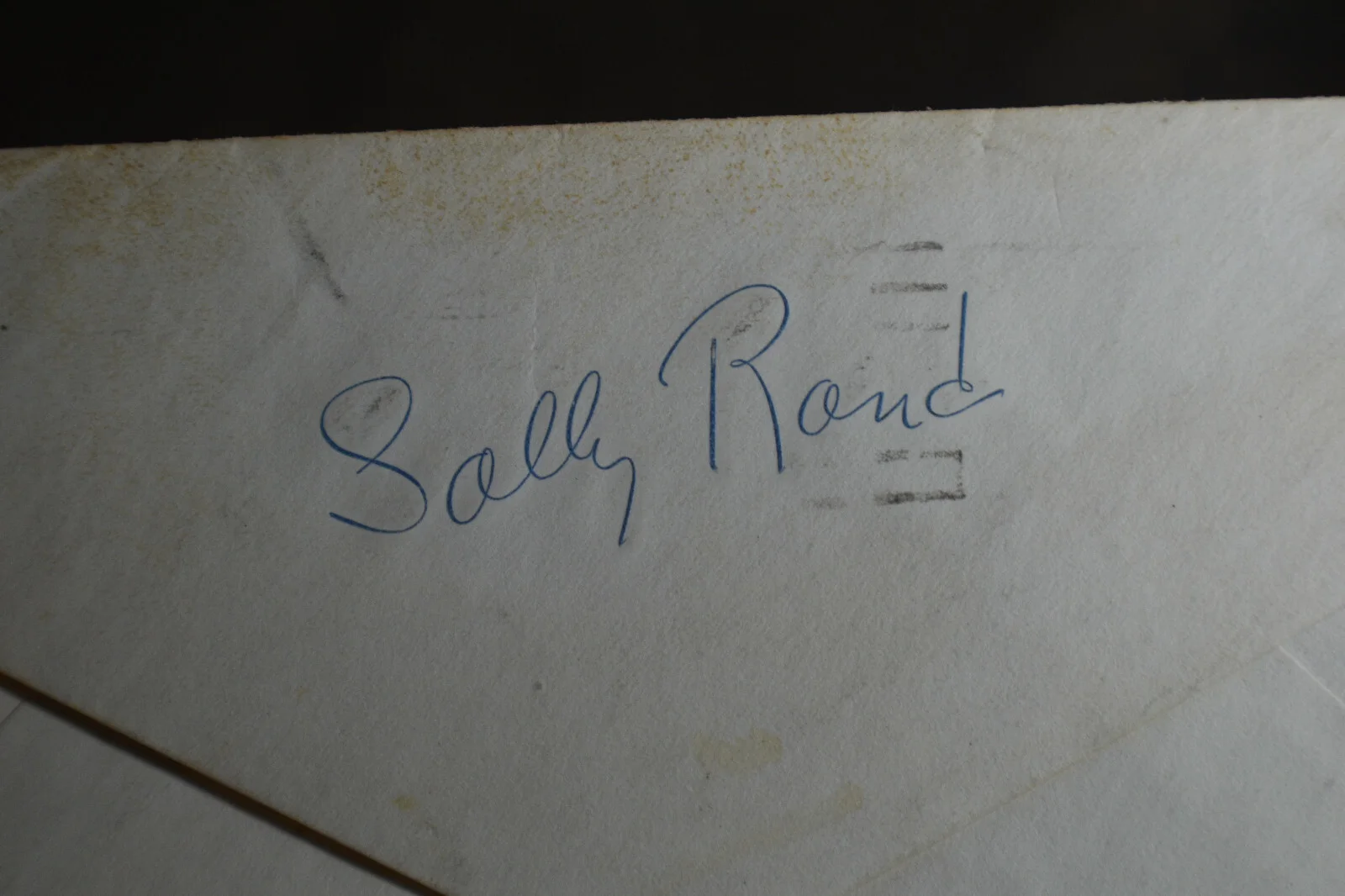 1941 *SIGNED* Sally Rand Productions Envelope, image 4