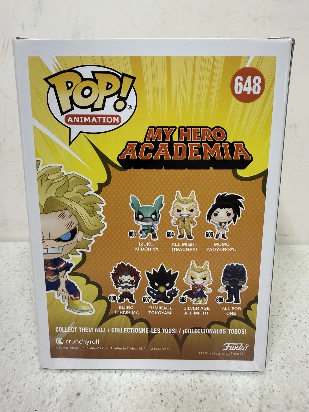 Chris Sabat — CHRIS SABAT SIGNED WEAKENED ALL MIGHT FUNKO POP MY HERO ACADEMIA JSA COA, изображение 2