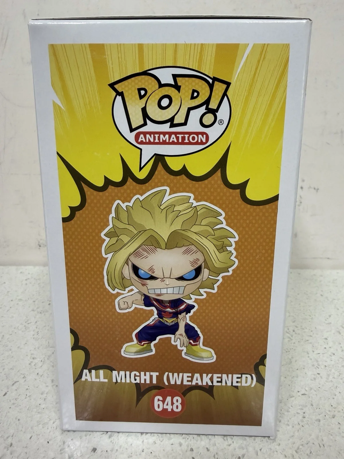 Chris Sabat — CHRIS SABAT SIGNED WEAKENED ALL MIGHT FUNKO POP MY HERO ACADEMIA JSA COA, изображение 3