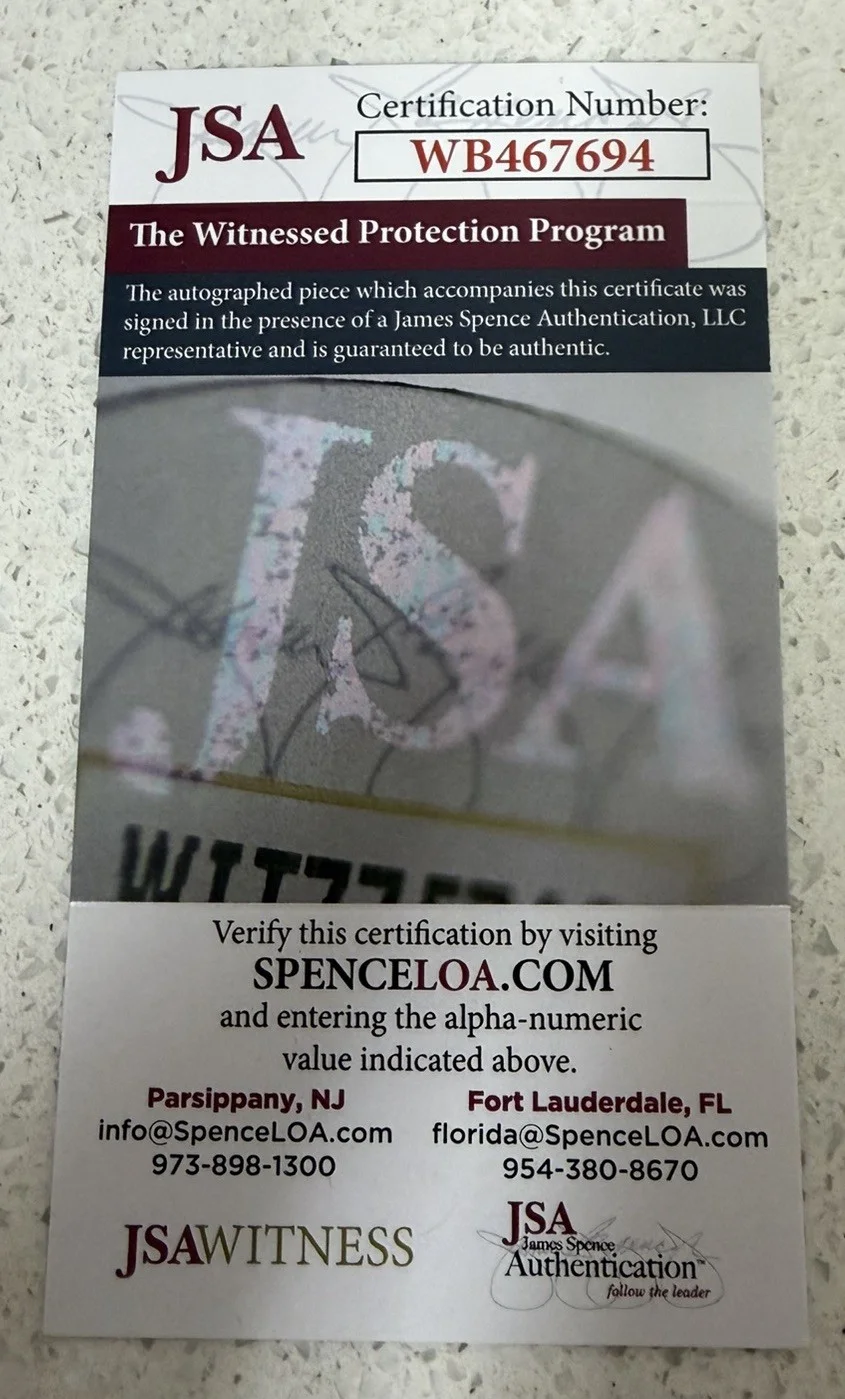 Chris Sabat — CHRIS SABAT SIGNED WEAKENED ALL MIGHT FUNKO POP MY HERO ACADEMIA JSA COA, изображение 5