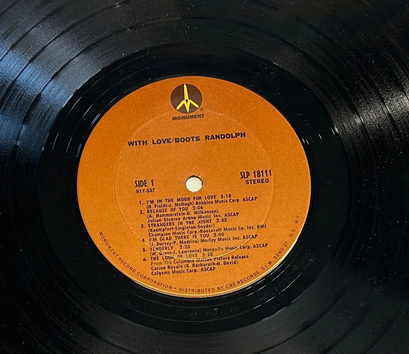 Boots Randolph Signed With Love Vinyl Record Album LP Saxophone, image 5