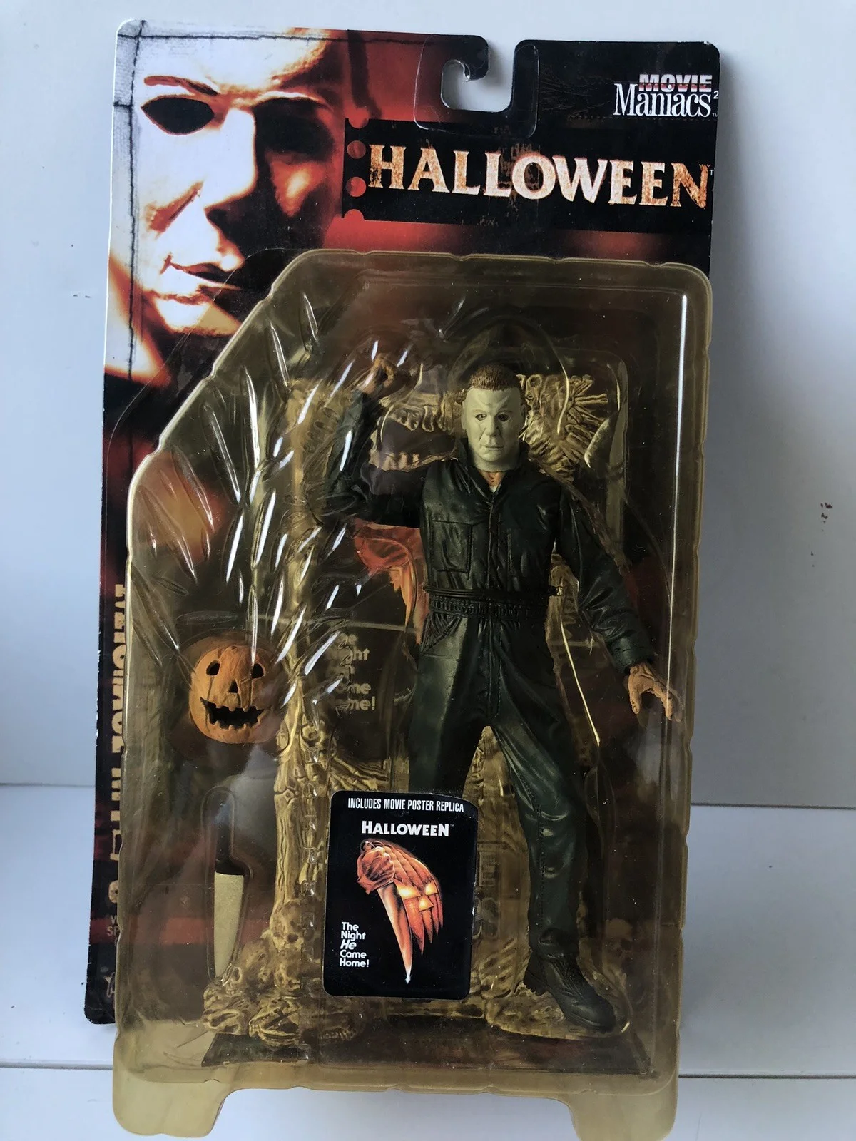 1999 Halloween Michael Myers McFarlane Movie Maniacs Series 2 Action Figure BNIB, изображение 2