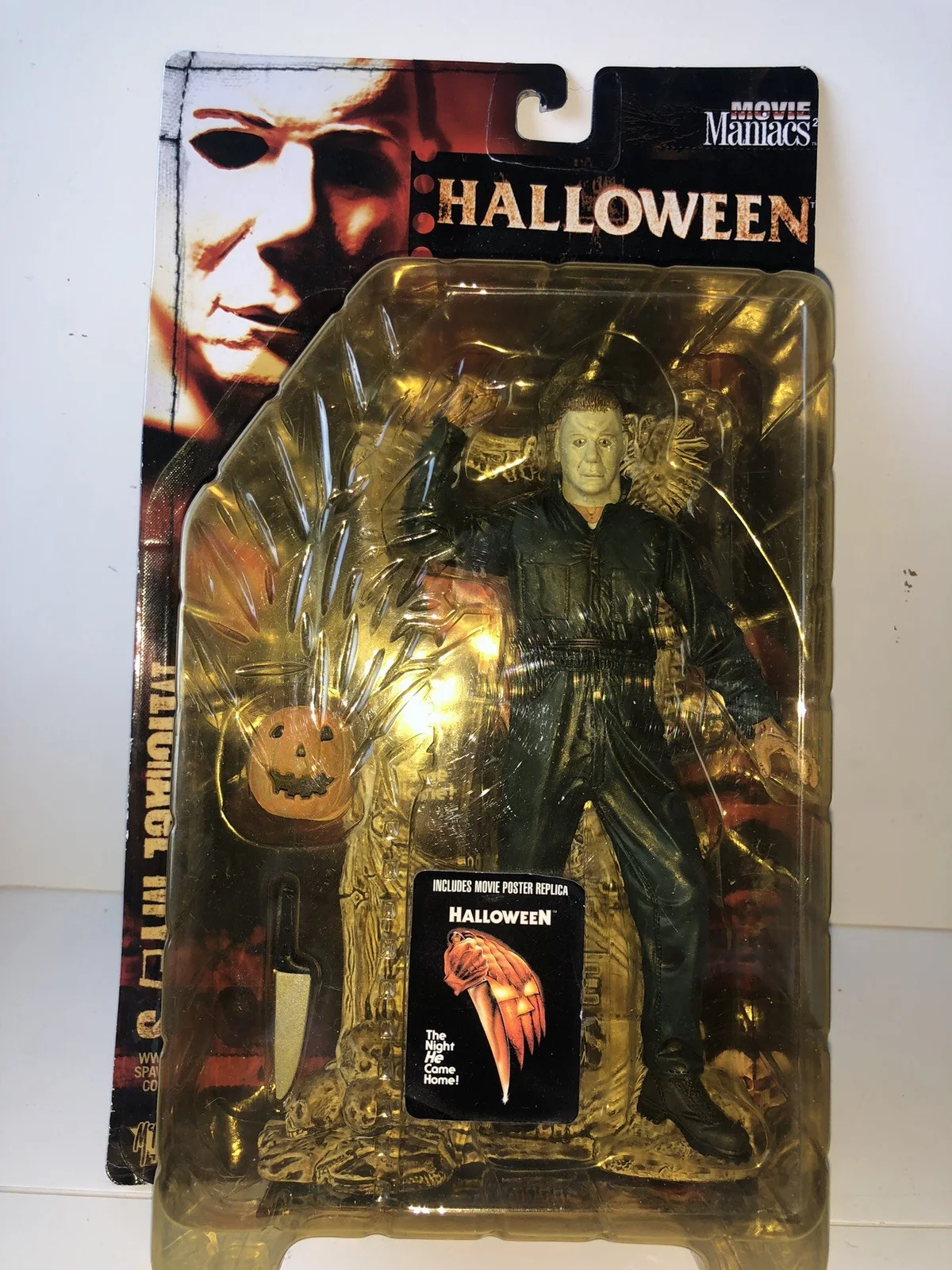 1999 Halloween Michael Myers McFarlane Movie Maniacs Series 2 Action Figure BNIB, изображение 5