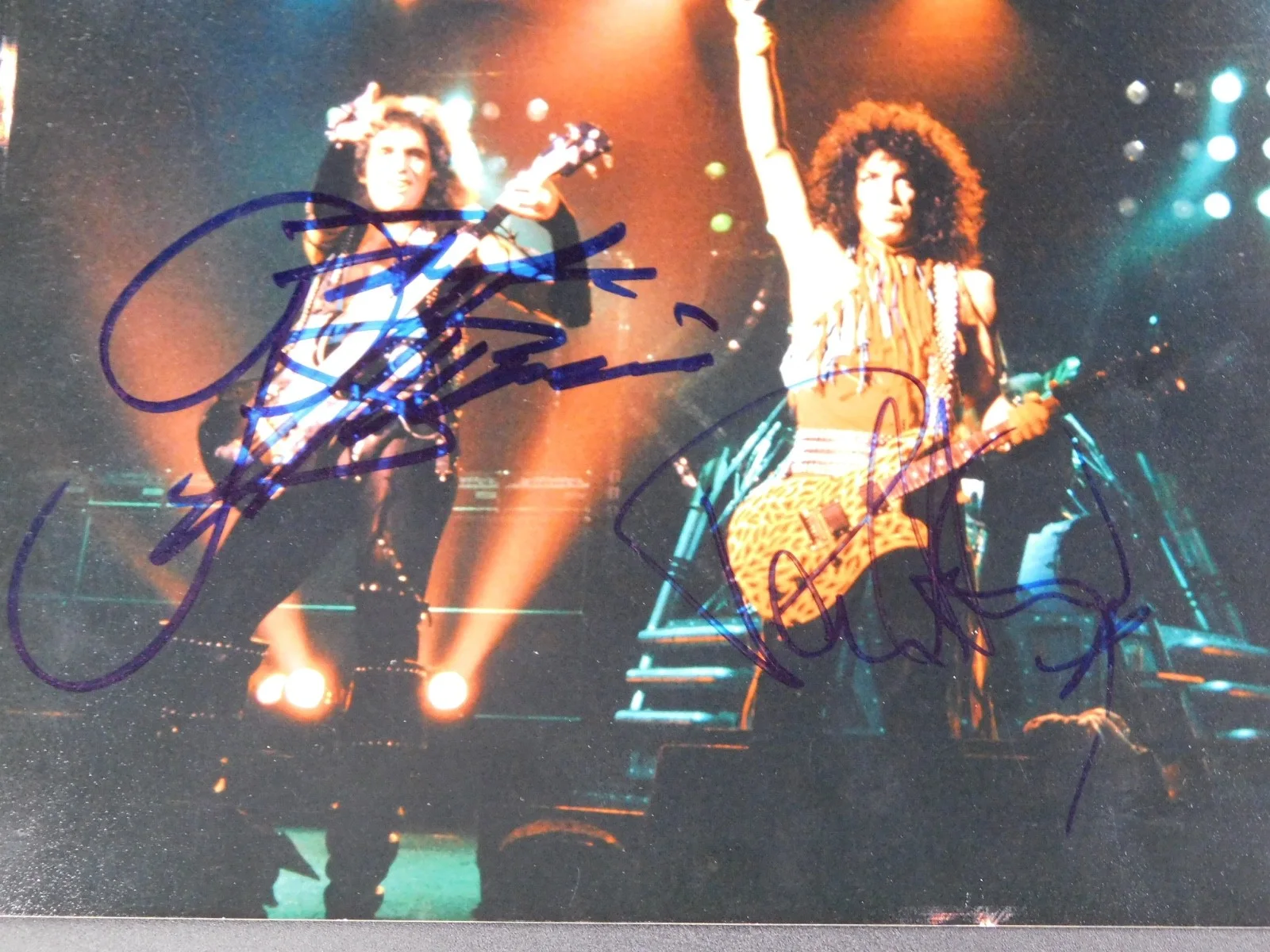 Paul Stanley / Gene Simmons Signed / Autographed 8x10 Photo KISS JSA COA, image 2