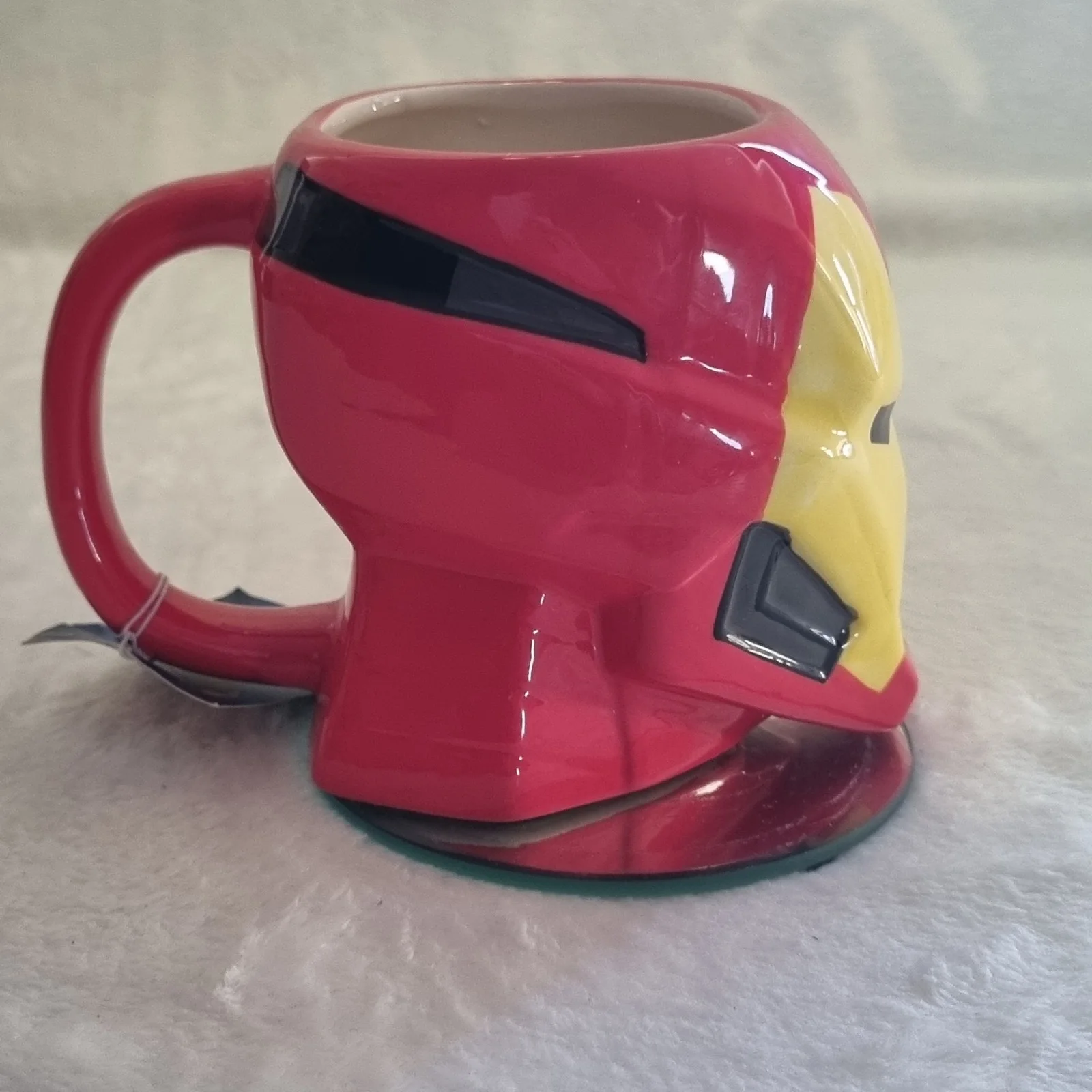 Marvel Iron Man 3D Sculpted Ceramic Coffee Mug Heat Changing, image 3