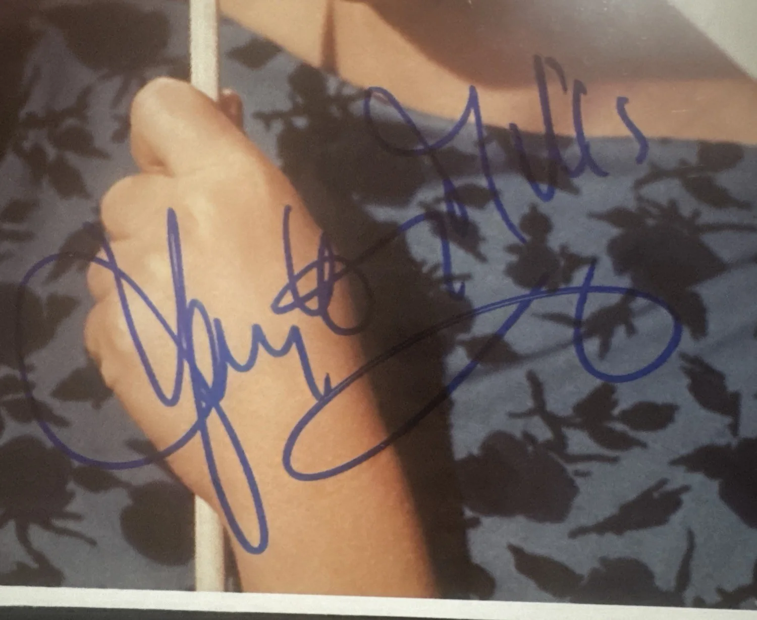 8 by 10 Rare Signed Original Photo Of The Great Actress Hayley Mills with COA., изображение 2