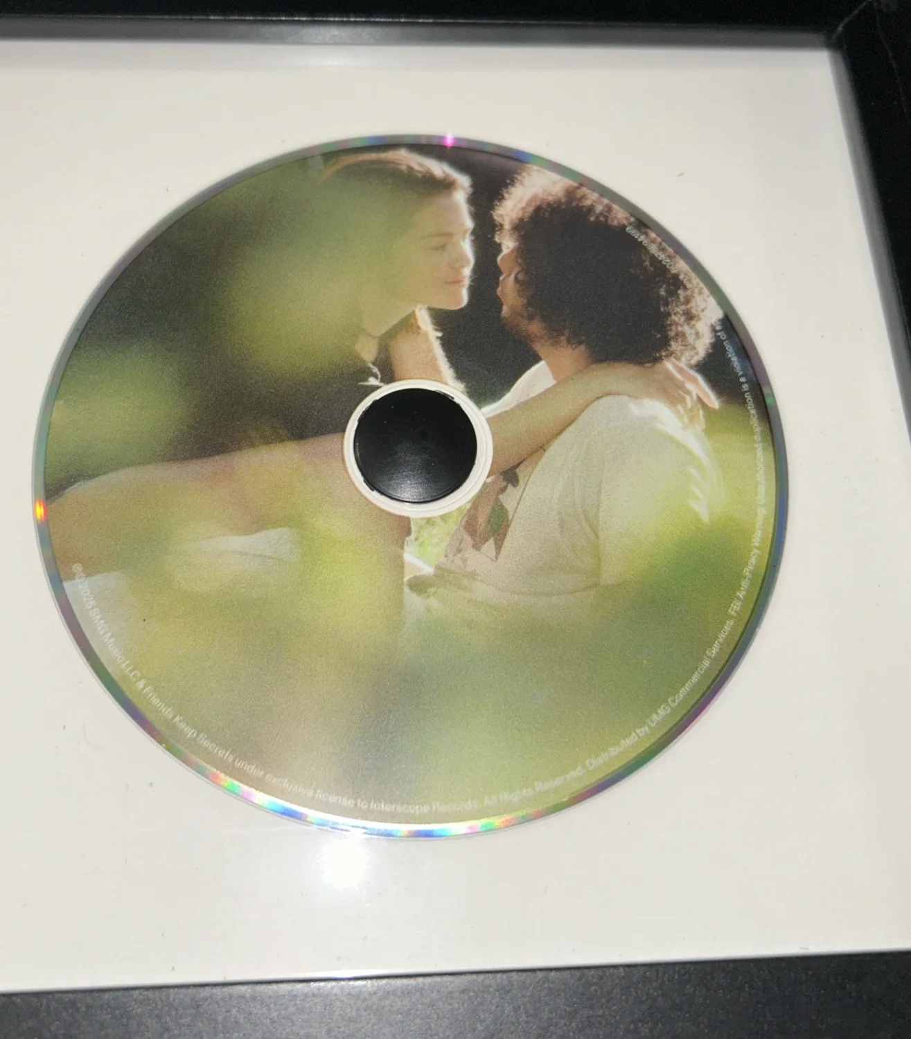 Benny Blanco Selena Gomez CD Cover AUTOGRAPHED JSA COA Framed Display, image 3