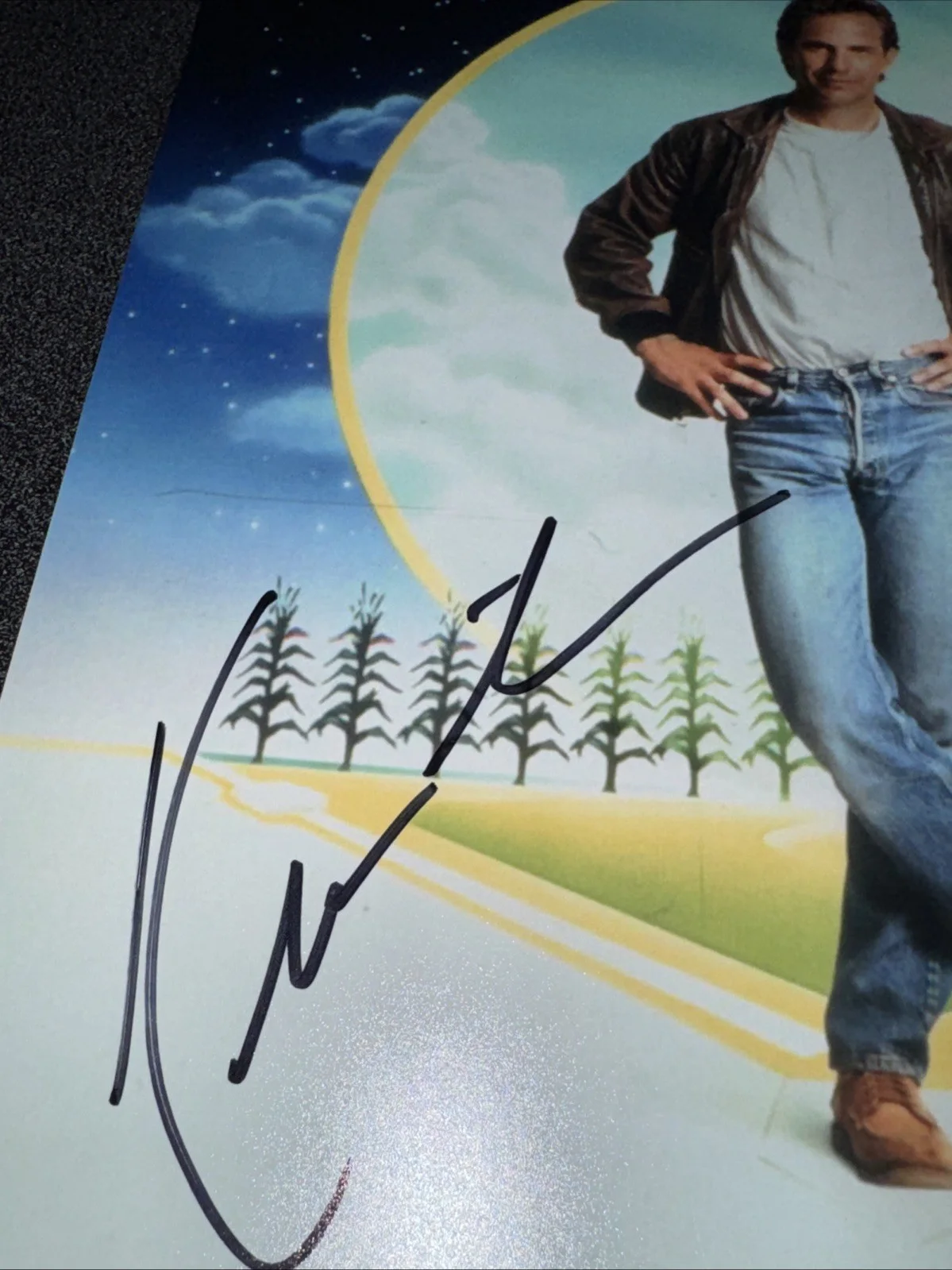 Kevin Costner — Kevin Costner Autographed Signed 8x10 Photograph Field Of Dreams PSA/DNA Cert, изображение 2
