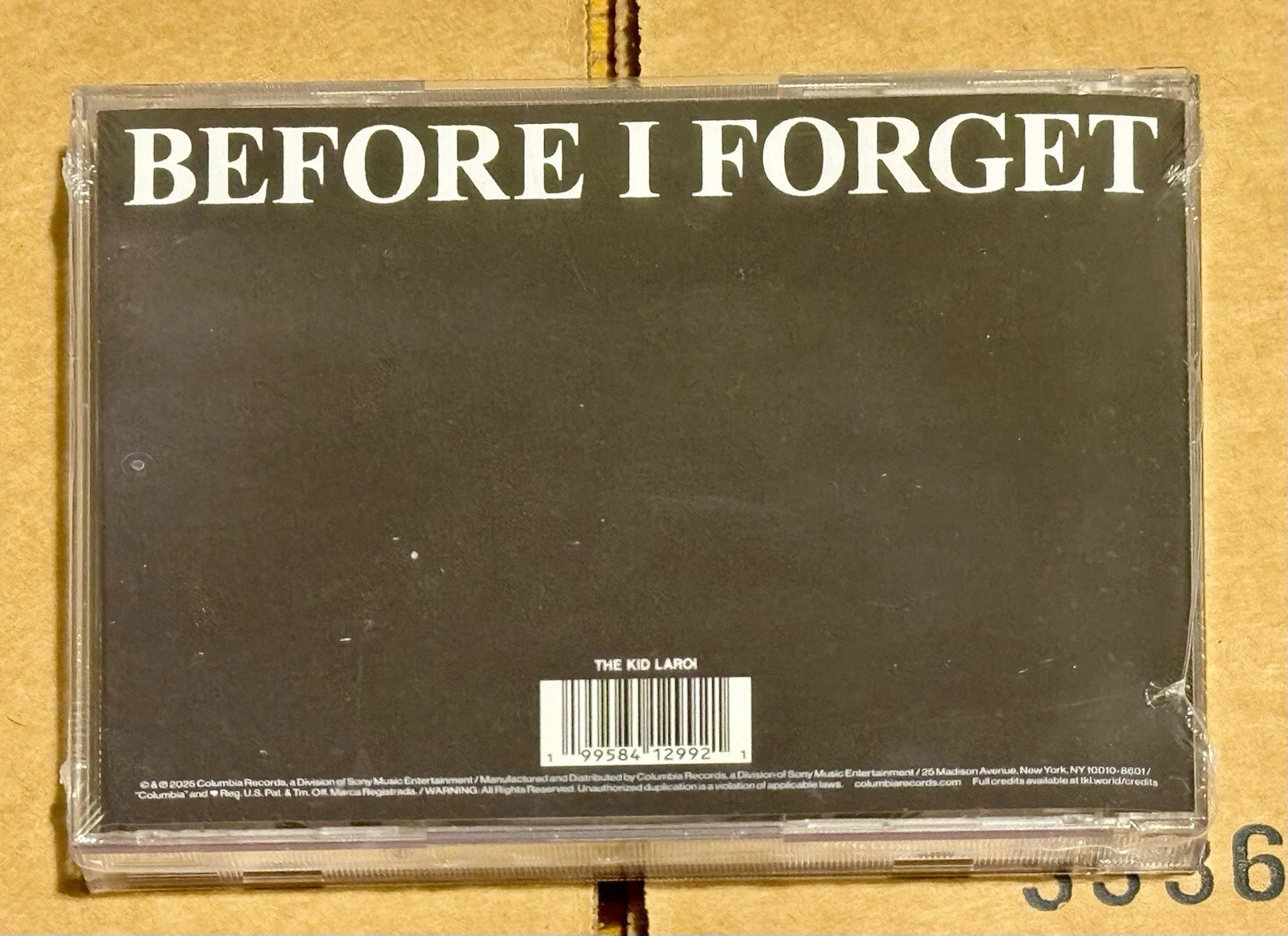 SIGNED The Kid Laroi - Before I Forget CD Autograph Cover Brand NEW & SEALED, image 2