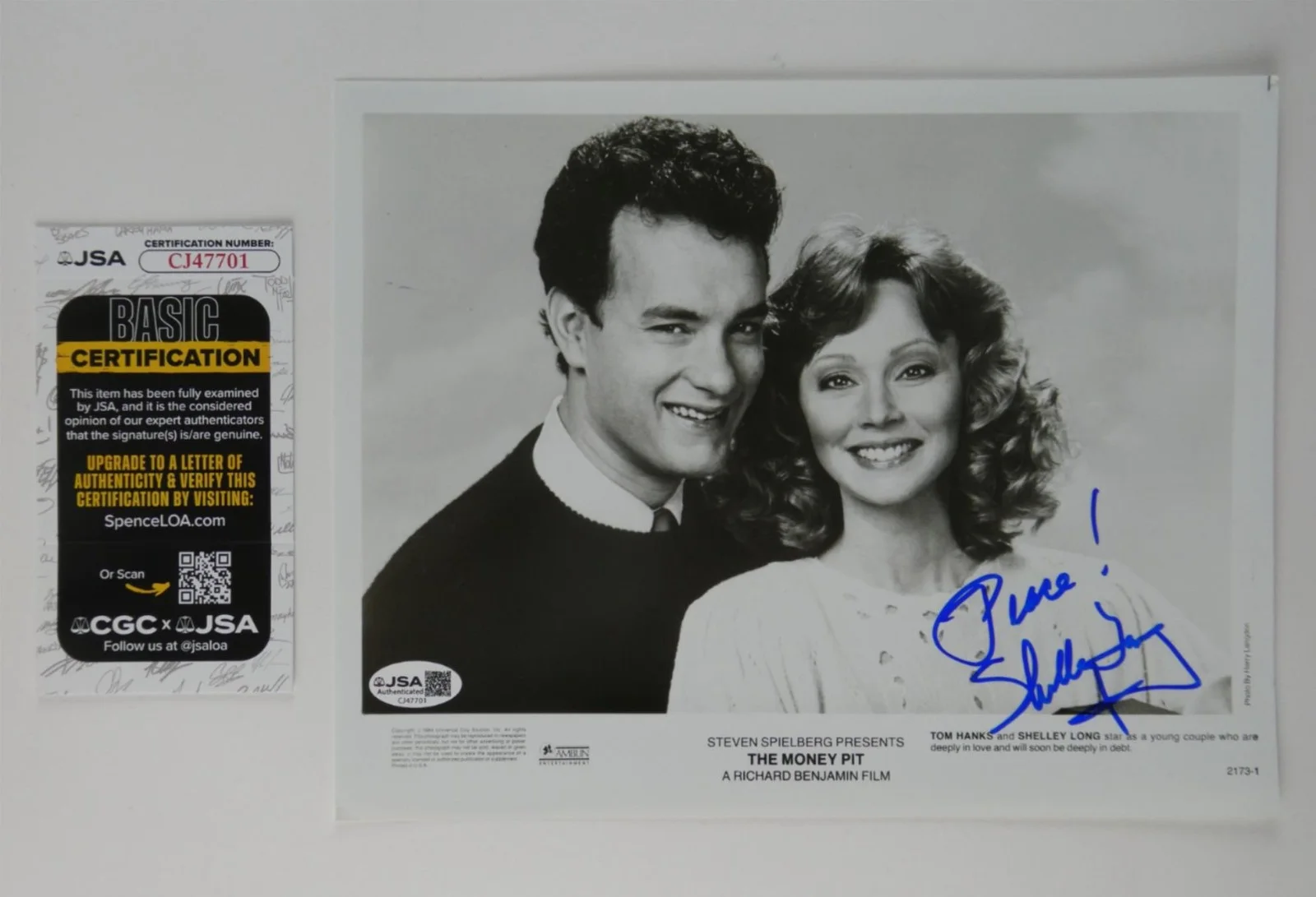 Shelley Long — Shelley Long Signed 8x10 Promo Photo The Money Pit Autographed JSA COA