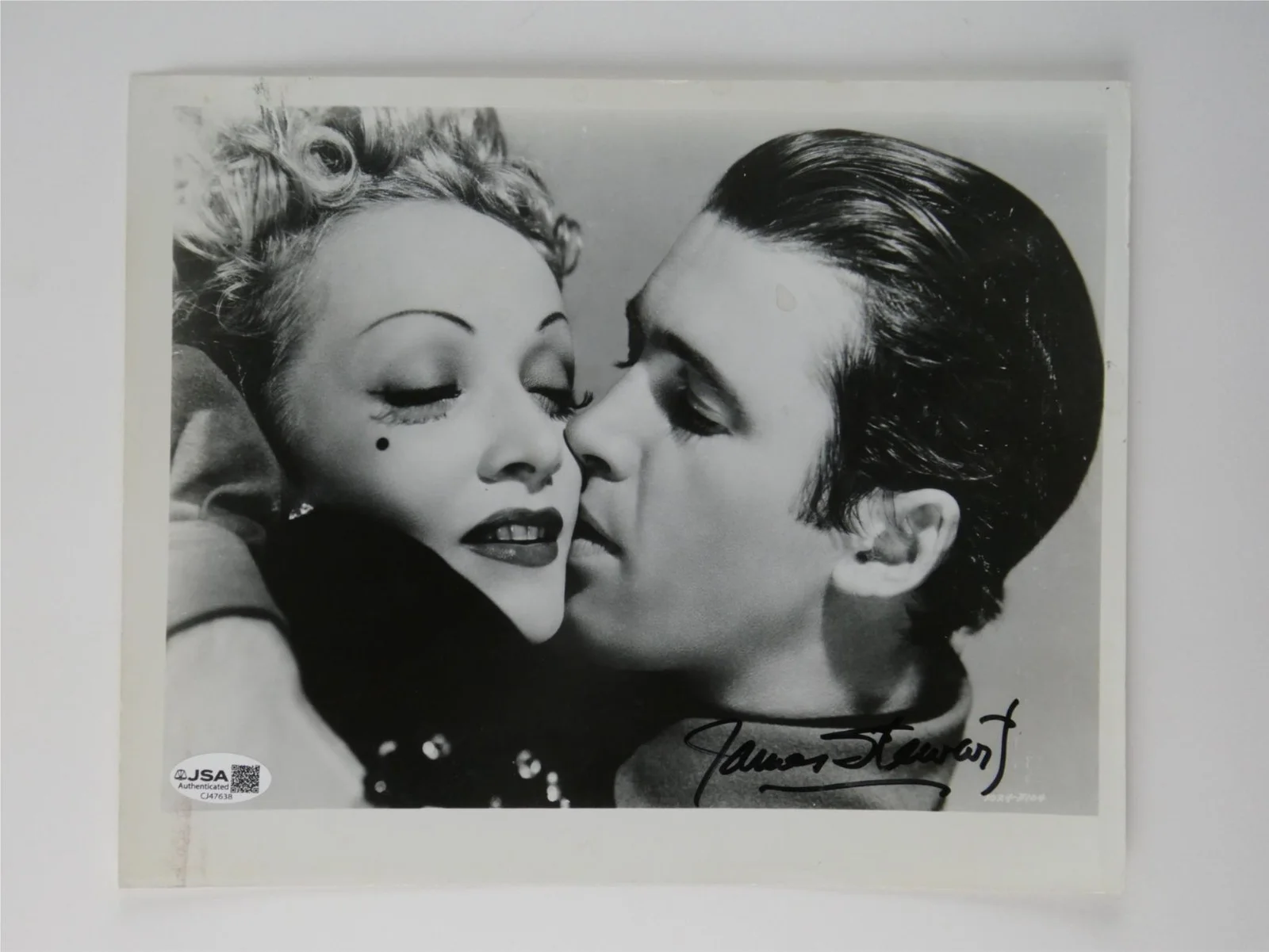 James Stewart — James Stewart Signed 8x10 Photo B&W Destry Rides Again Autographed JSA COA, изображение 2