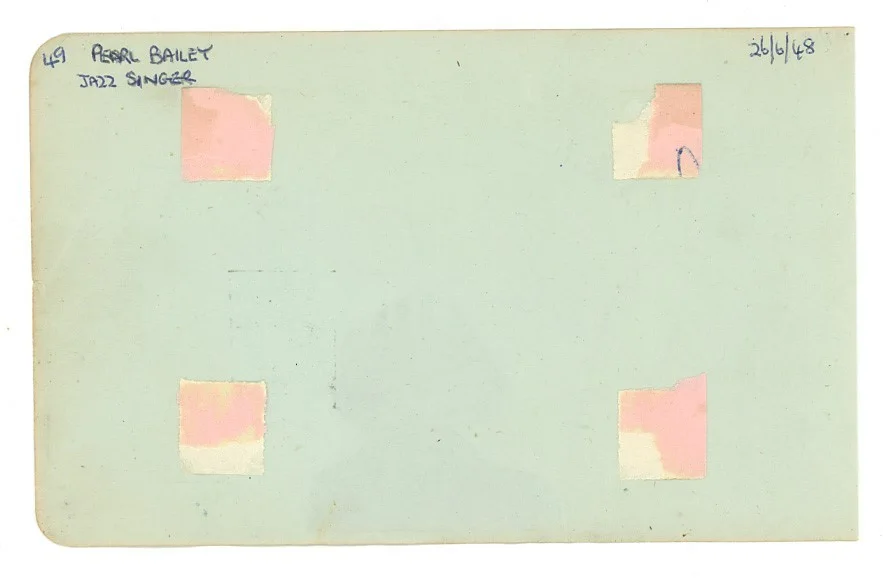 MERLE OBERON signed album page ACTRESS, image 2
