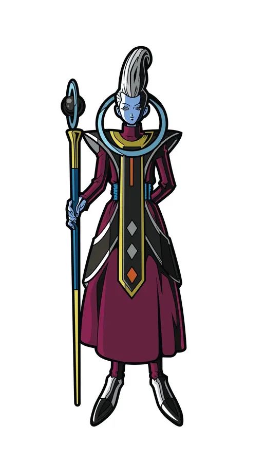 FiGPiN Whis (0384) Dragon Ball Super 3-Inch Enamel Pin, изображение 4