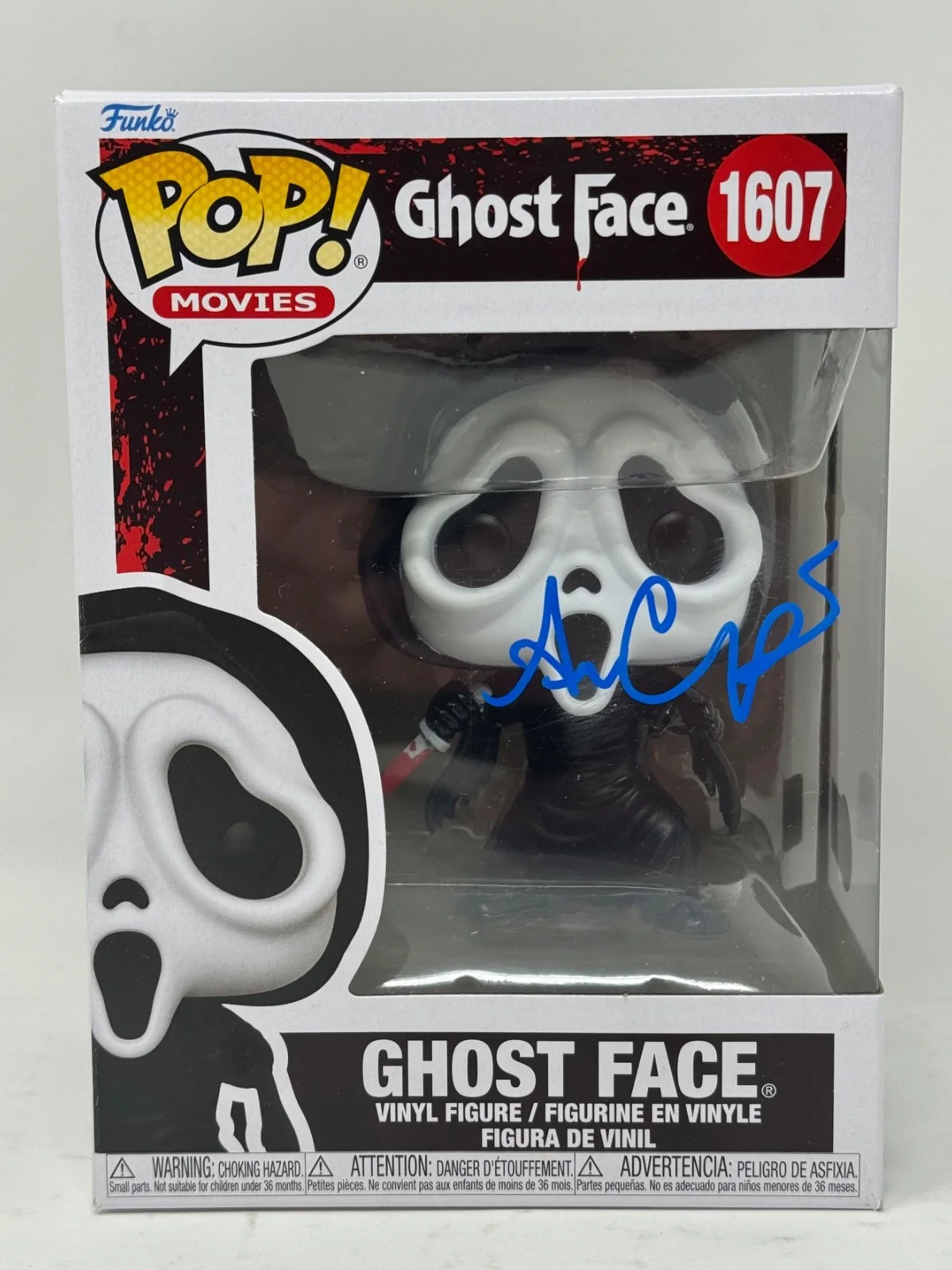 Anna Camp — Anna Camp Signed Scream 7 Ghost Face Funko Pop 1607 Autograph Horror Beckett COA, image 5