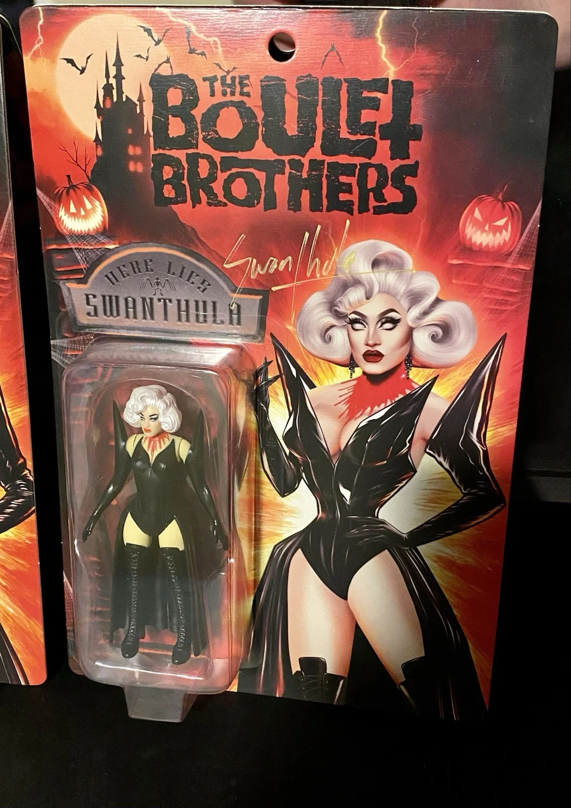 The Boulet Brothers Dragula SIGNED Figures Dracmorta & Swanthula #188/500 Rare, изображение 2