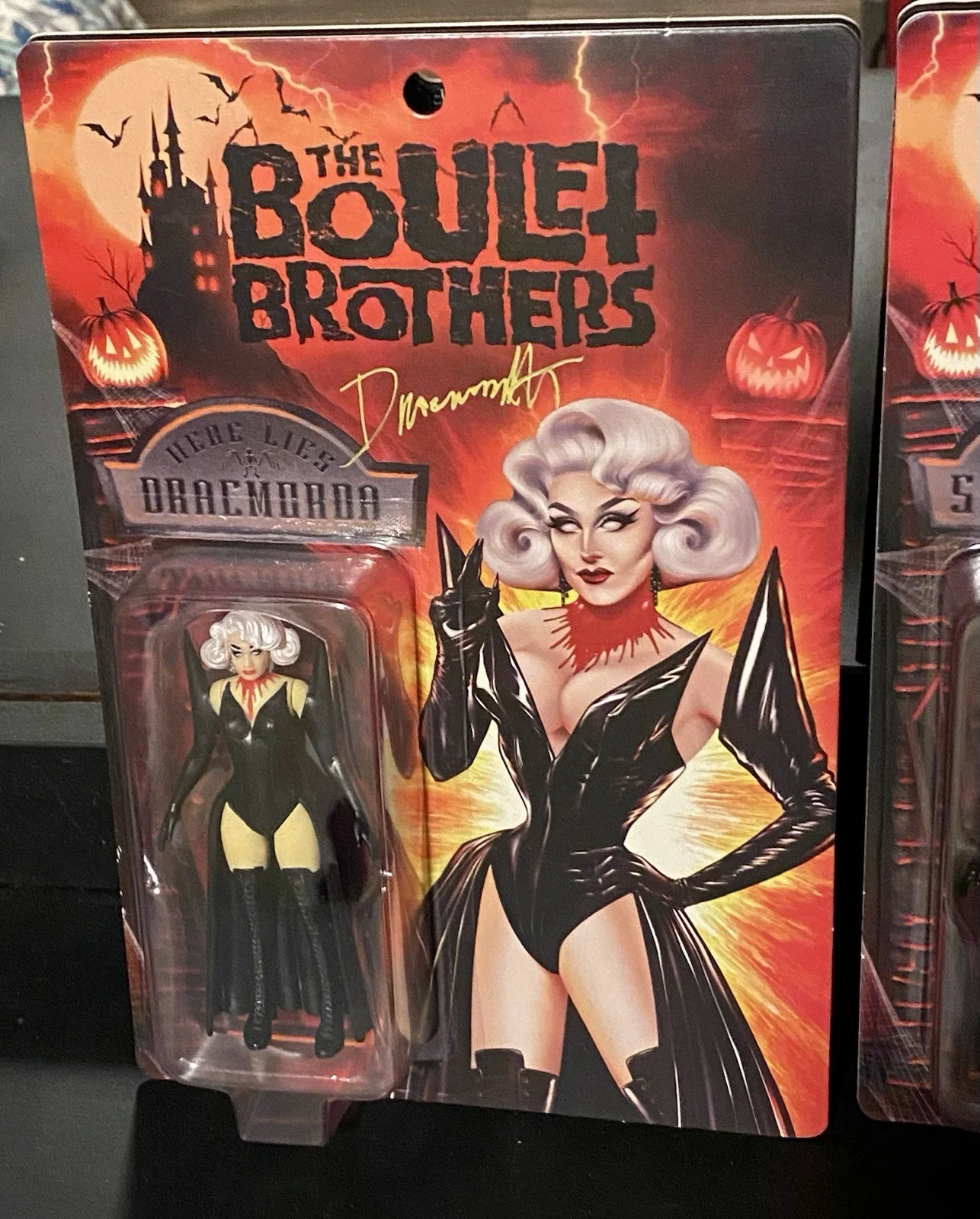 The Boulet Brothers Dragula SIGNED Figures Dracmorta & Swanthula #188/500 Rare, изображение 3