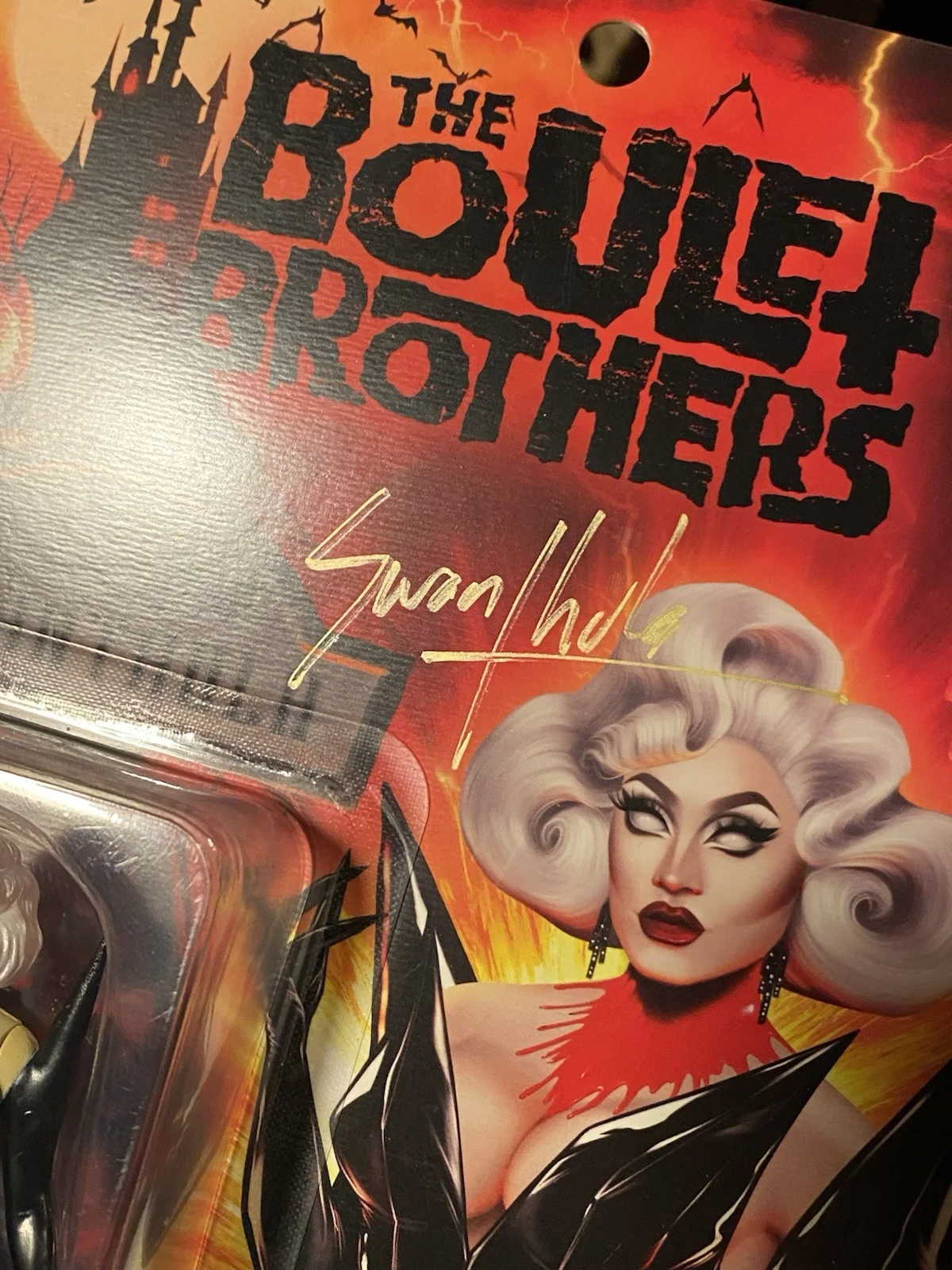 The Boulet Brothers Dragula SIGNED Figures Dracmorta & Swanthula #188/500 Rare, изображение 5