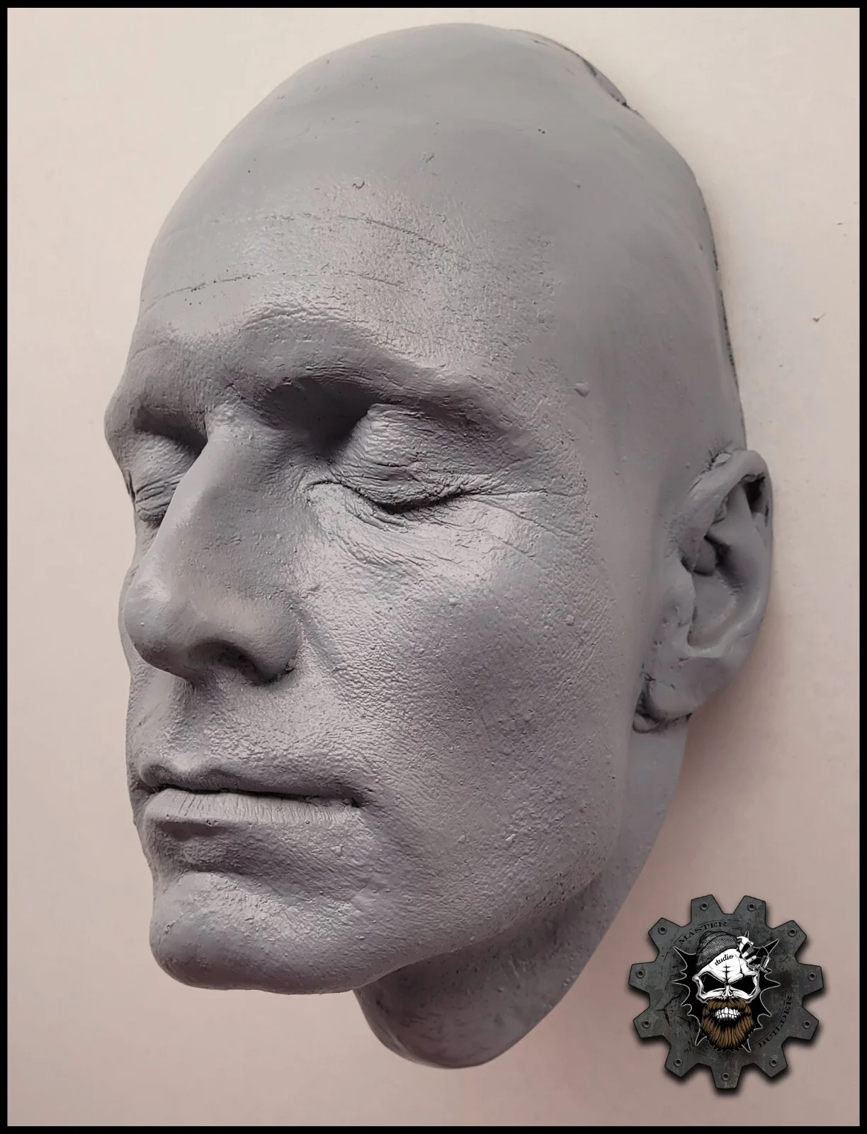 Michael Fassbender Face cast (Prometheus - David) Alien Covenant Resin Replica, изображение 2