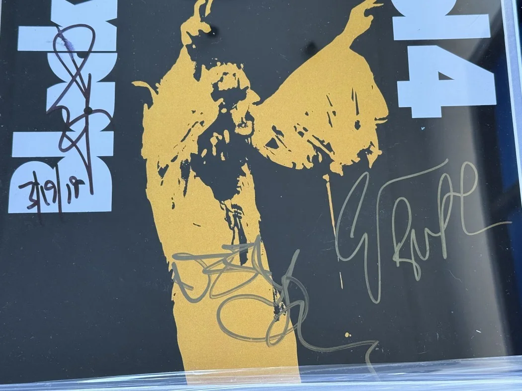 Black Sabbath Signed Album Cover & Cut Ozzy Osbourne Tony Iommi +2 Framed BAS, image 2