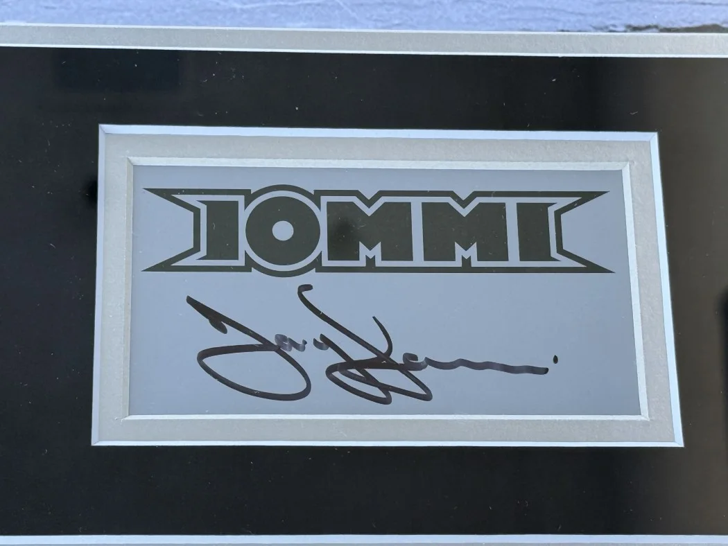 Black Sabbath Signed Album Cover & Cut Ozzy Osbourne Tony Iommi +2 Framed BAS, image 3