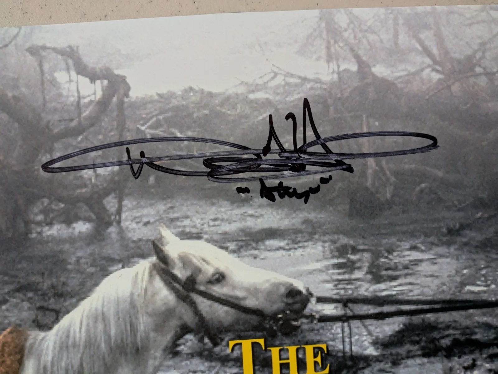 Noah HATHAWAY Signed 11x17 Photo Never Ending Story Atreyu Autograph BAS JSA A, изображение 2