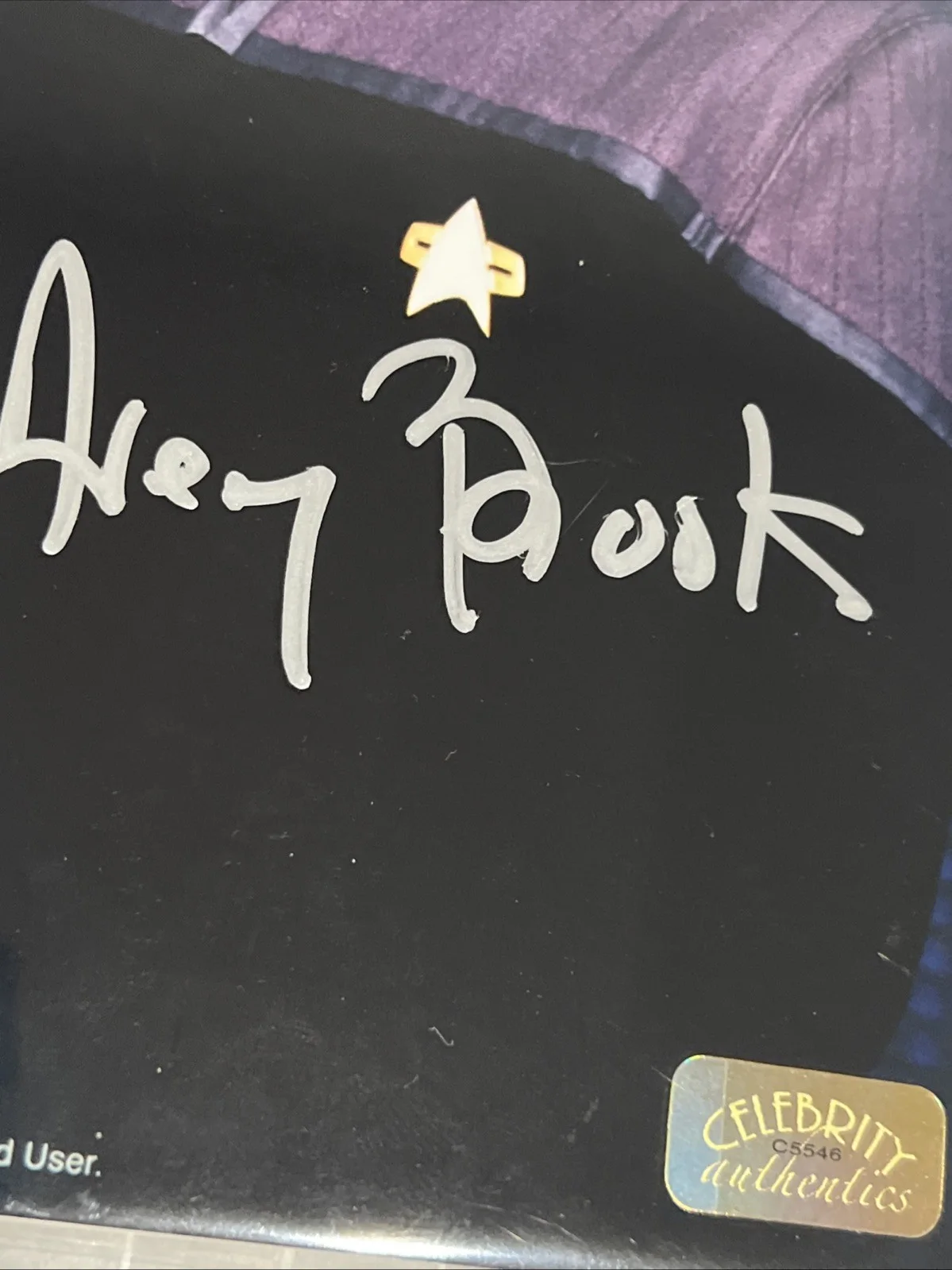 Avery Brooks — STAR TREK: DEEP SPACE NINE – AVERY BROOKS SIGNED 8x10 PHOTO, image 2
