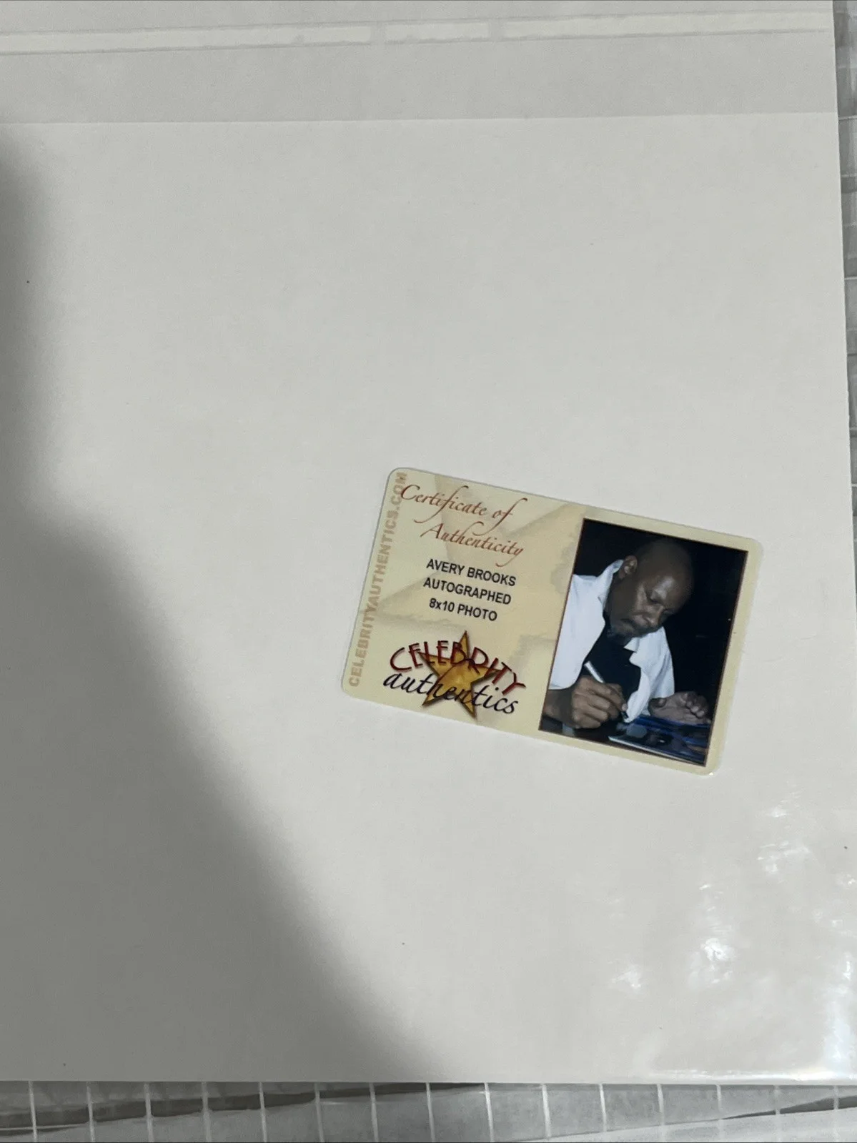 Avery Brooks — STAR TREK: DEEP SPACE NINE – AVERY BROOKS SIGNED 8x10 PHOTO, image 3