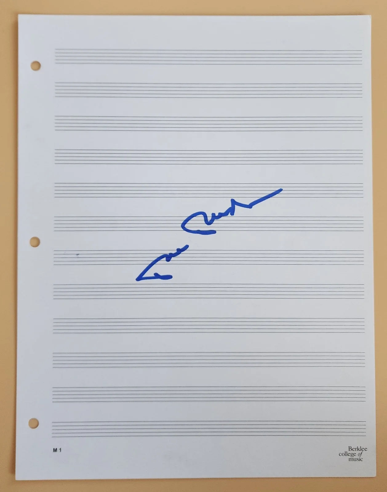 Tom Rush Signed Berklee College of Music Sheet Music Folk Legend RAD, изображение 4