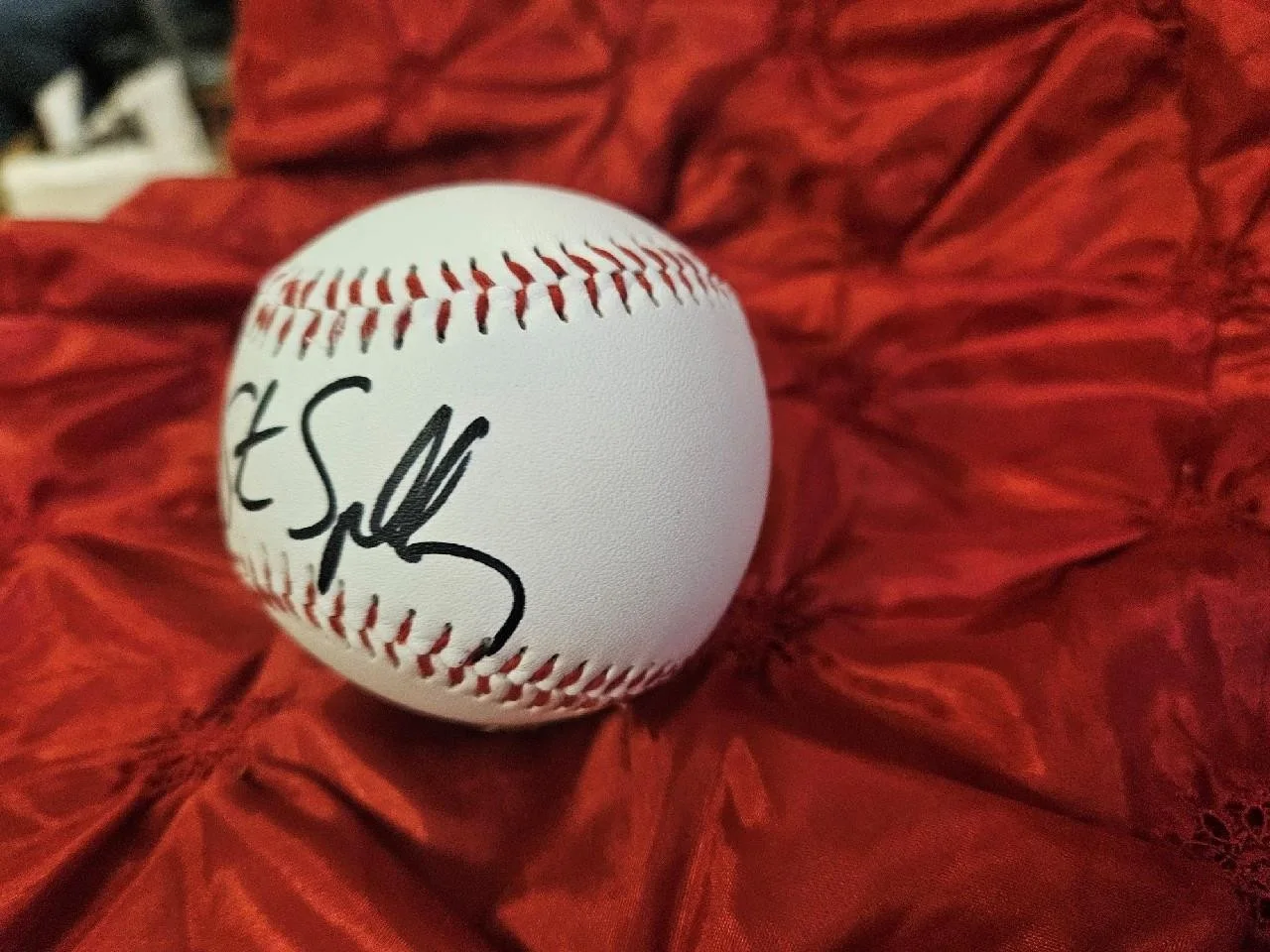 STEVE SPIELBERG — STEVEN SPIELBERG FILM DIRECTOR HAND SIGNED AUTOGRAPHED BASEBALL JAWS ET W/ COA, изображение 4