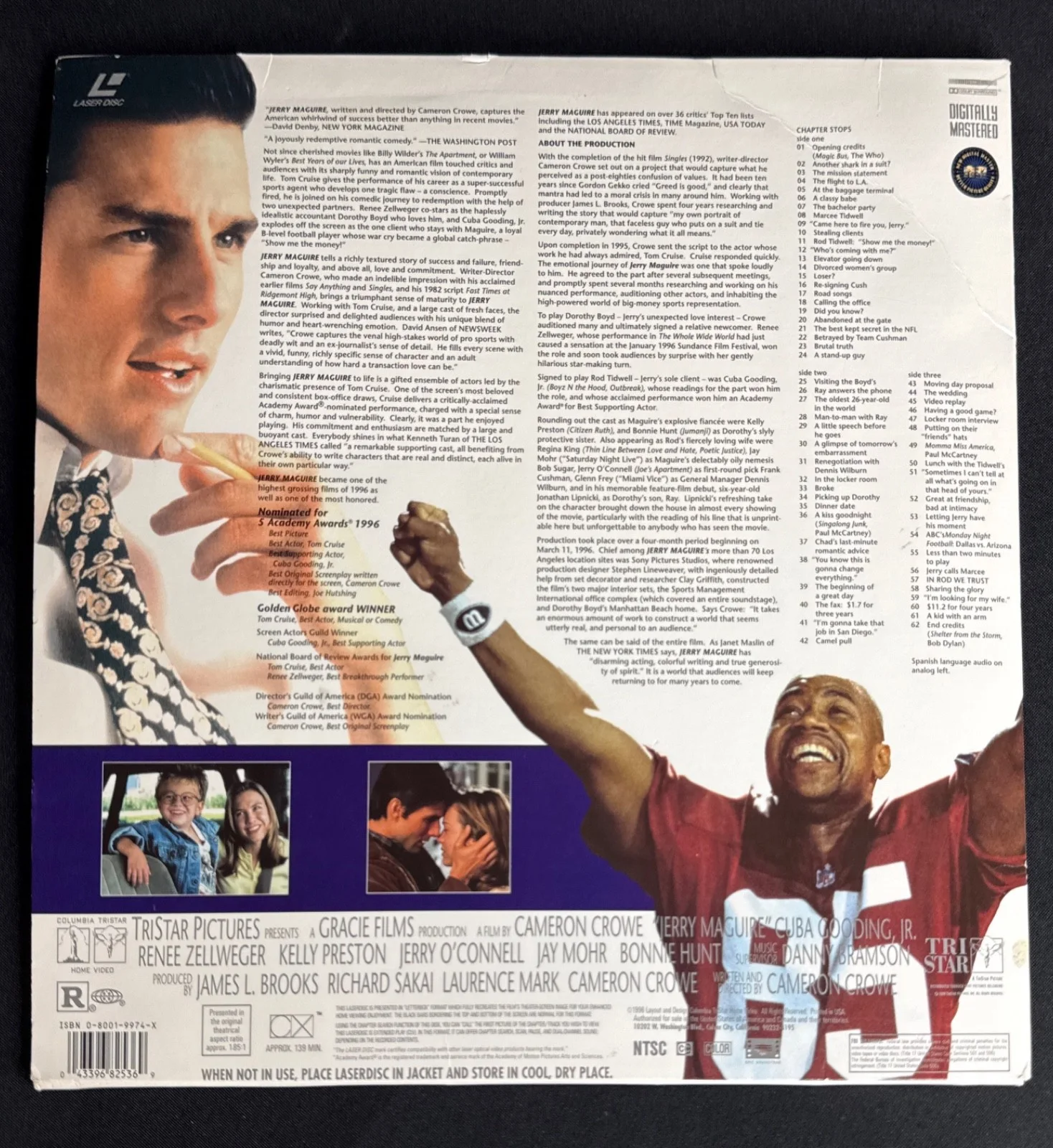 Tom Cruise — Tom Cruise Cameron Crowe Signed Jerry Maguire PSA AP90833, изображение 2
