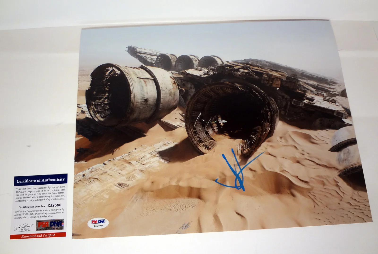 JJ Abrams — JJ Abrams Star Wars The Force Awakens Signed Autograph 11x14 Photo PSA/DNA COA F