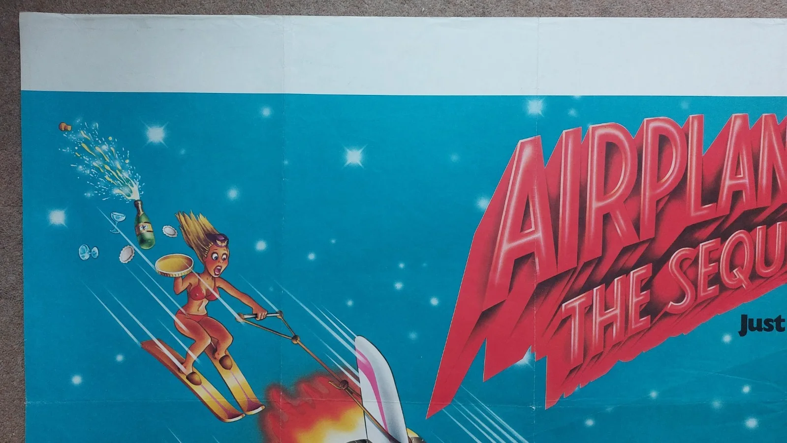 Airplane II The Sequel Original UK Quad Poster, image 2