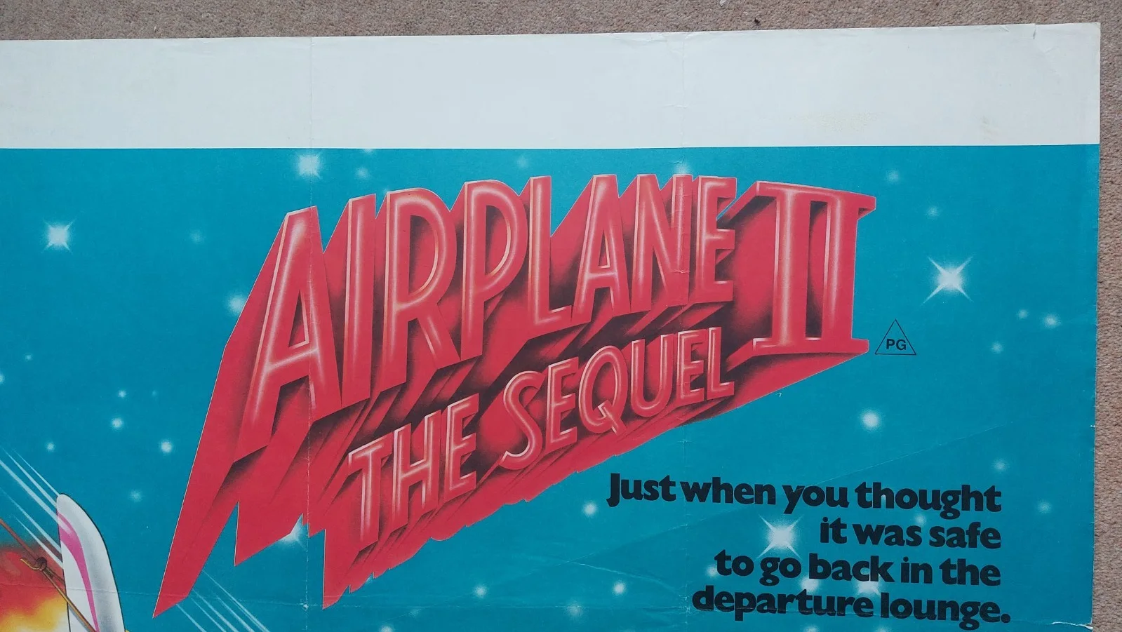 Airplane II The Sequel Original UK Quad Poster, image 5