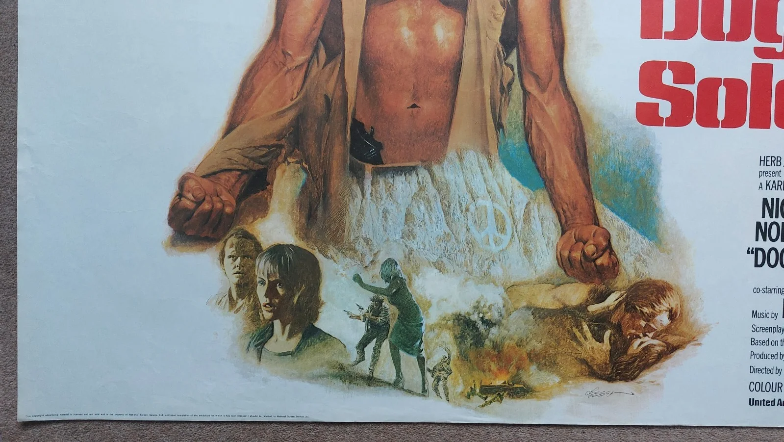 Dog Soldiers Original UK Quad Poster, image 3