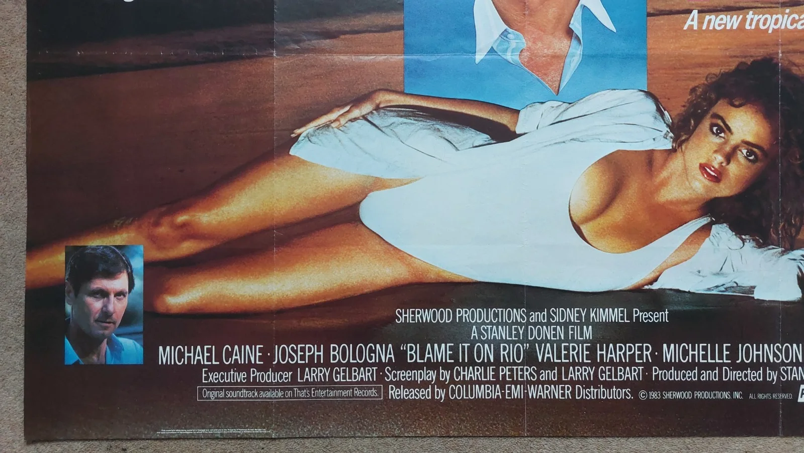 Blame it on Rio Original UK Quad Poster, image 3