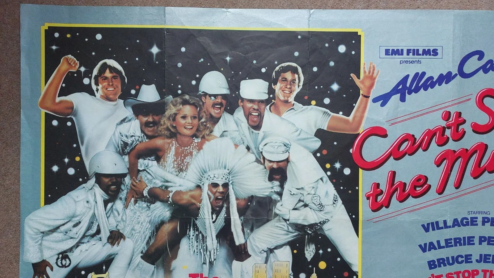 Can't Stop the Music Original UK Quad Poster, изображение 2