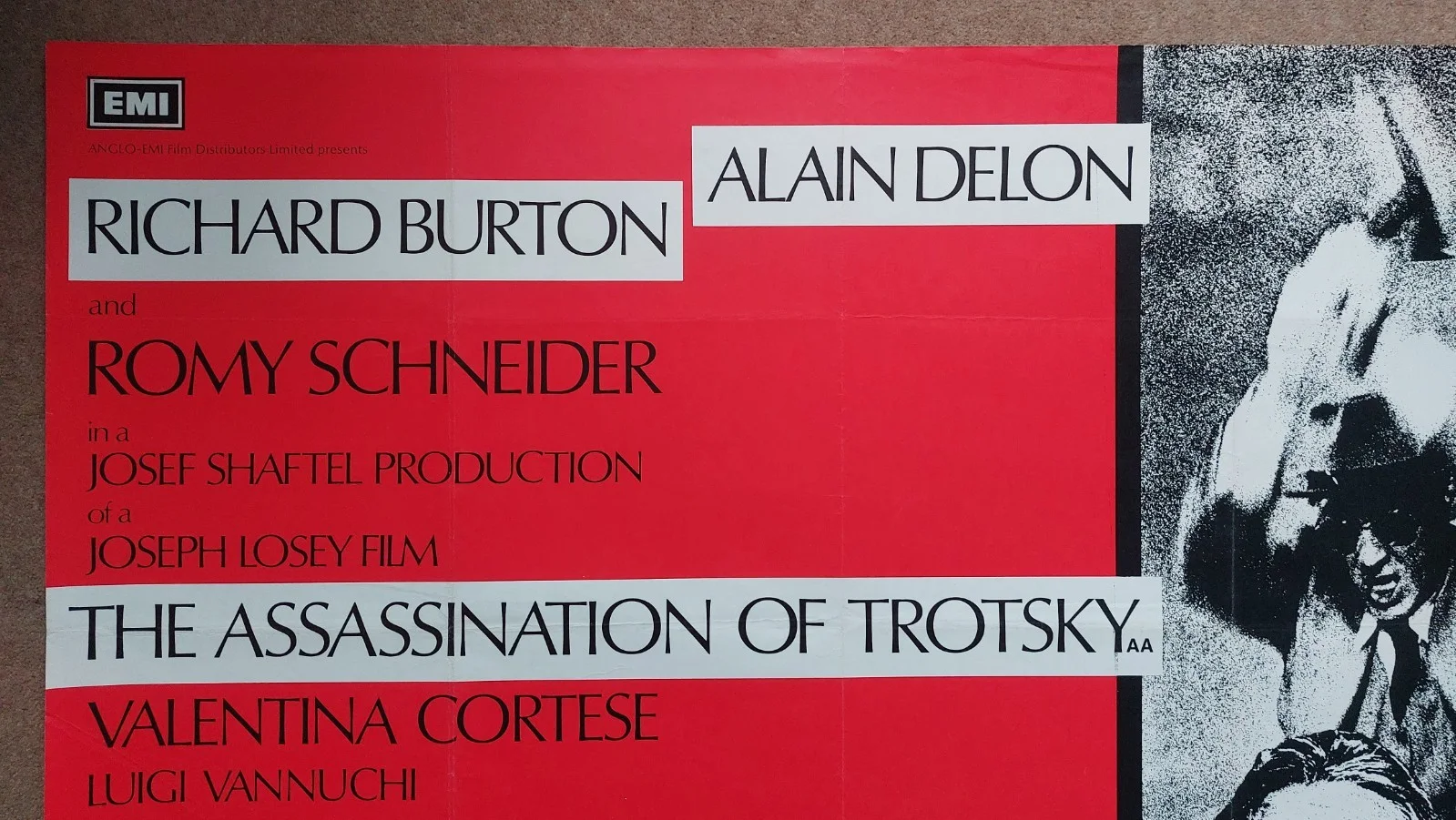 The Assassination of Trotsky Original UK Quad Poster, image 2