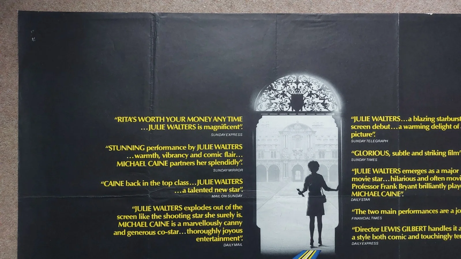 Educating Rita Original UK Quad Poster, image 2