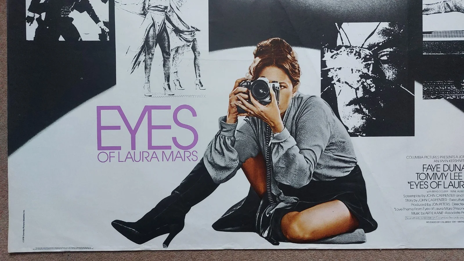 Eyes of Laura Mars Original UK Quad Poster, image 3